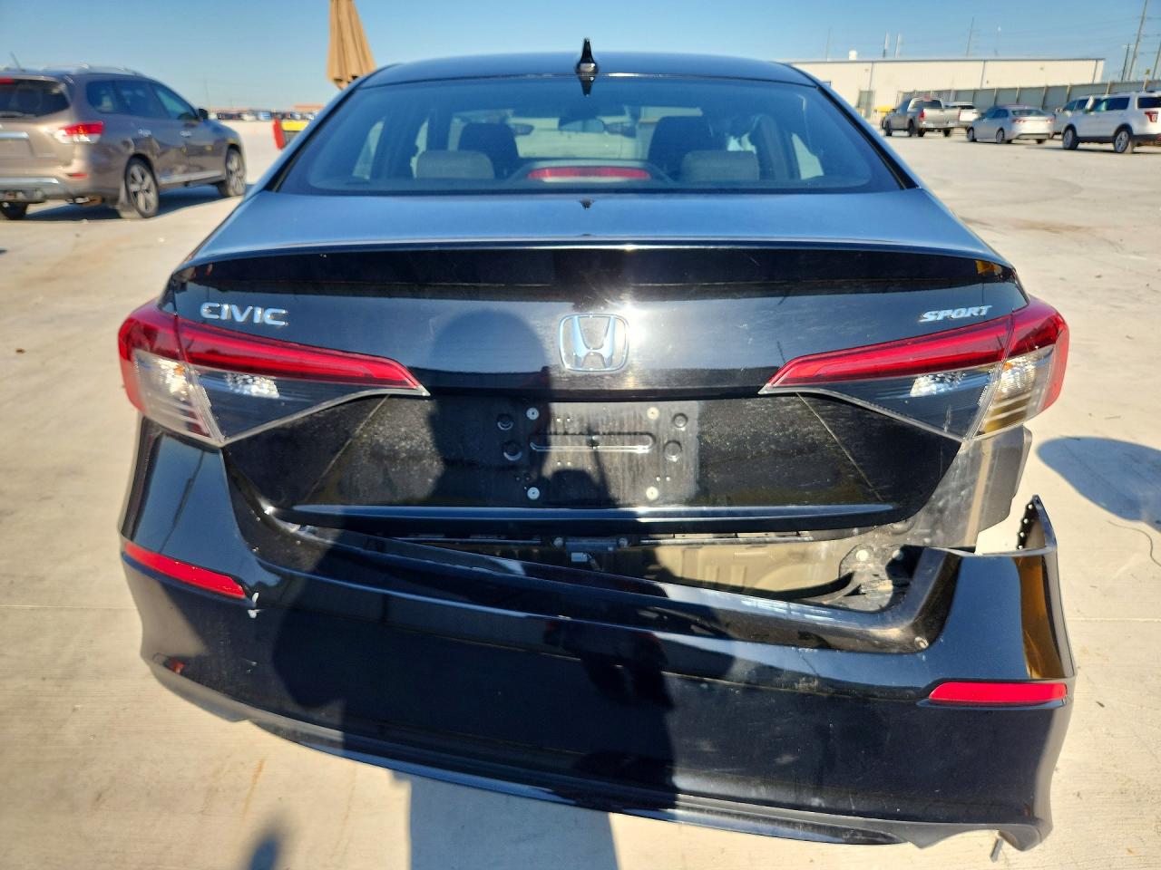 2024 Honda Civic Sport Black vin: 2HGFE2F51RH593081