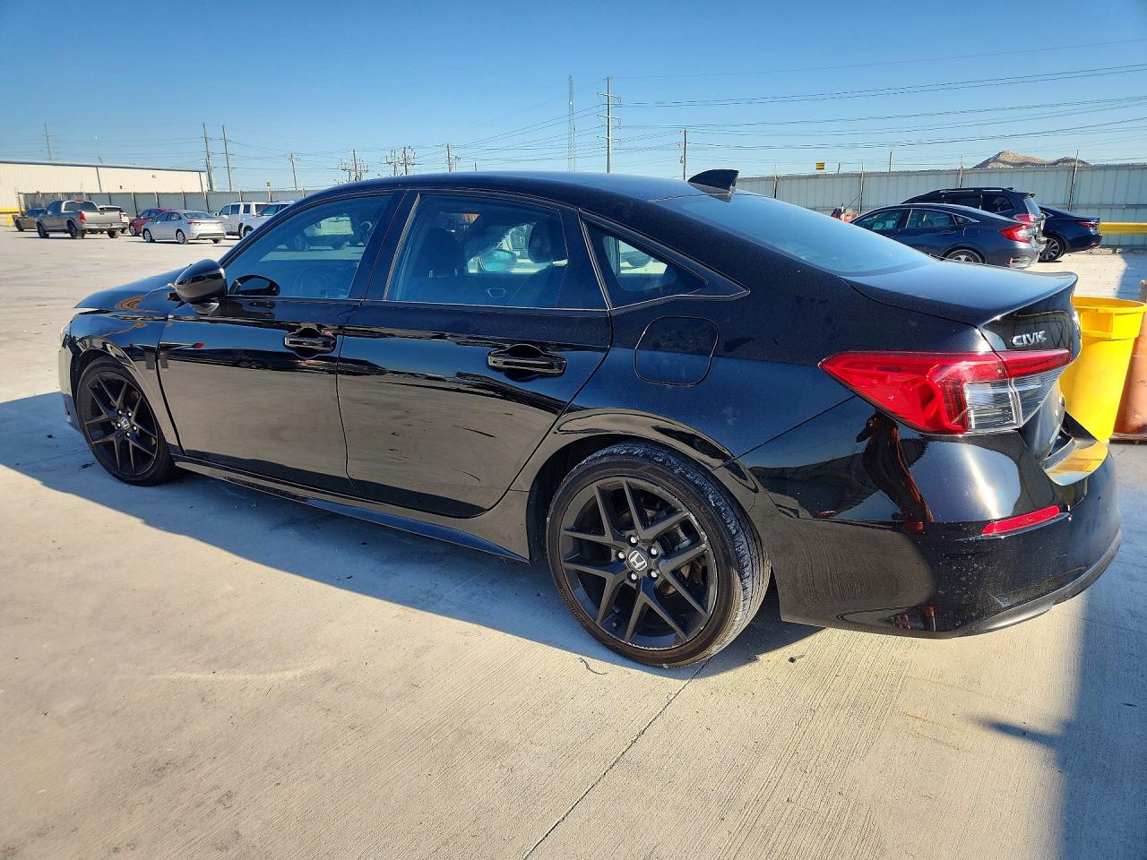 2024 Honda Civic Sport Black vin: 2HGFE2F51RH593081