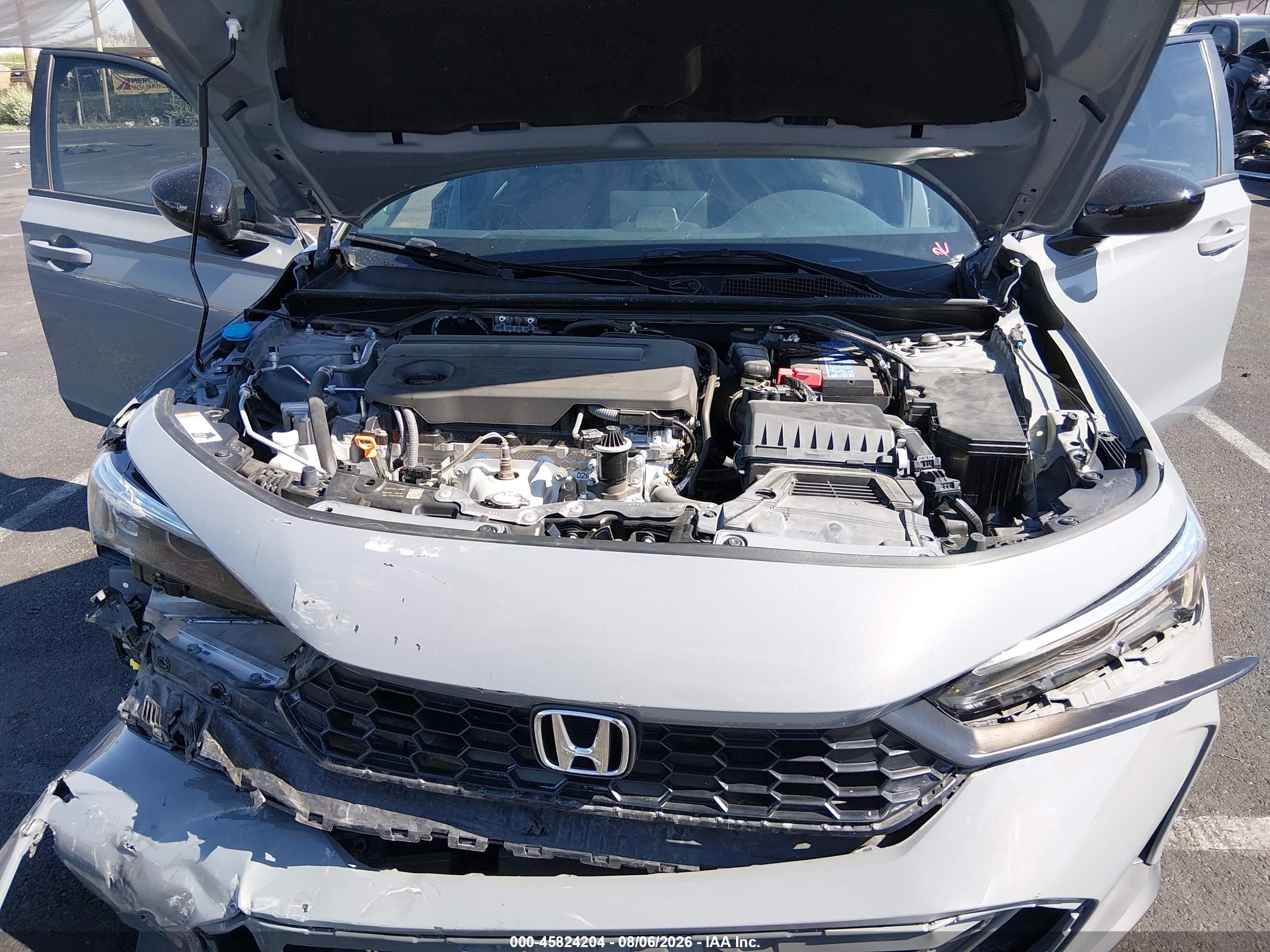 2025 Honda Civic Sport Gray vin: 2HGFE2F51SH549586