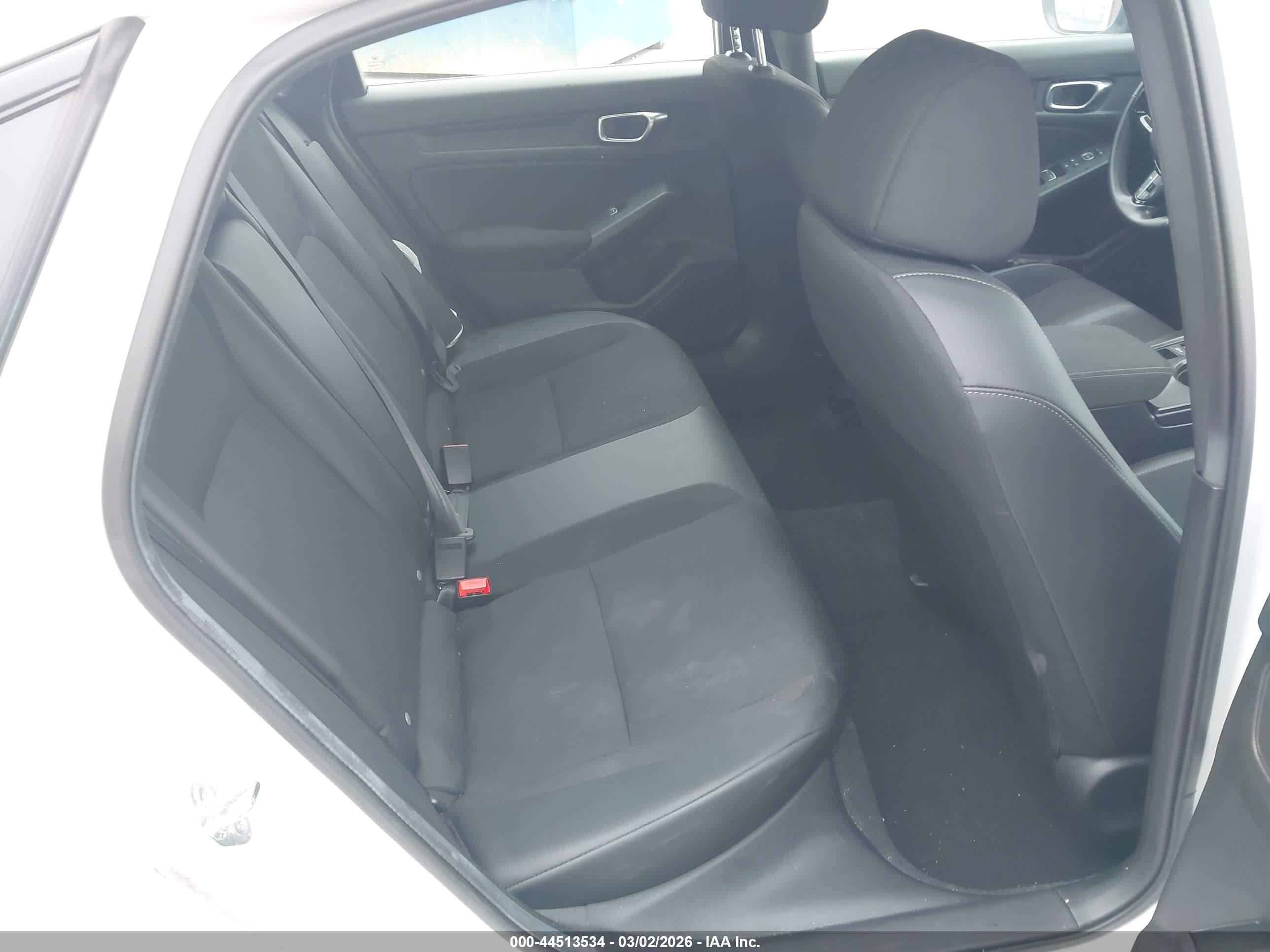 2025 Honda Civic Sport White vin: 2HGFE2F51SH591093