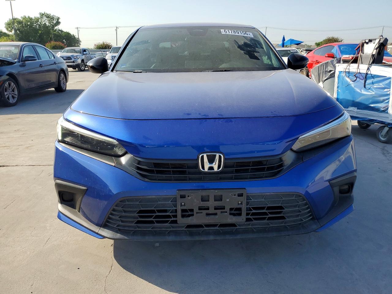 2022 Honda Civic Sport Blue vin: 2HGFE2F52NH556440