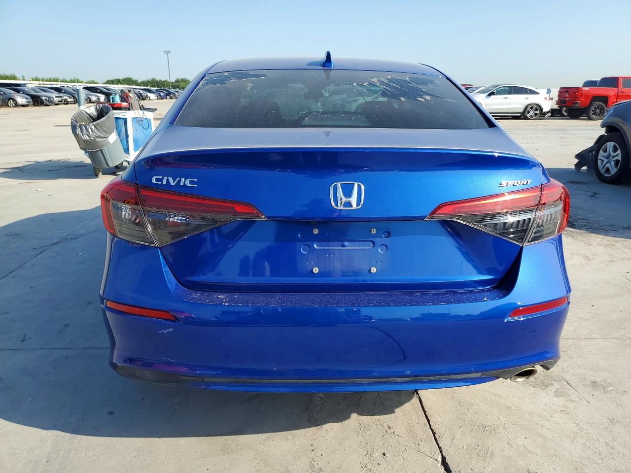 2022 Honda Civic Sport Blue vin: 2HGFE2F52NH556440