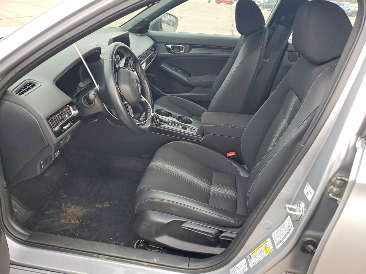 2022 Honda Civic Sport Silver vin: 2HGFE2F52NH607046