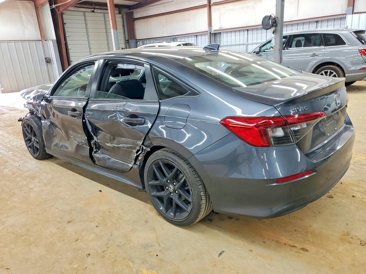 2023 Honda Civic Sport Gray vin: 2HGFE2F52PH559051