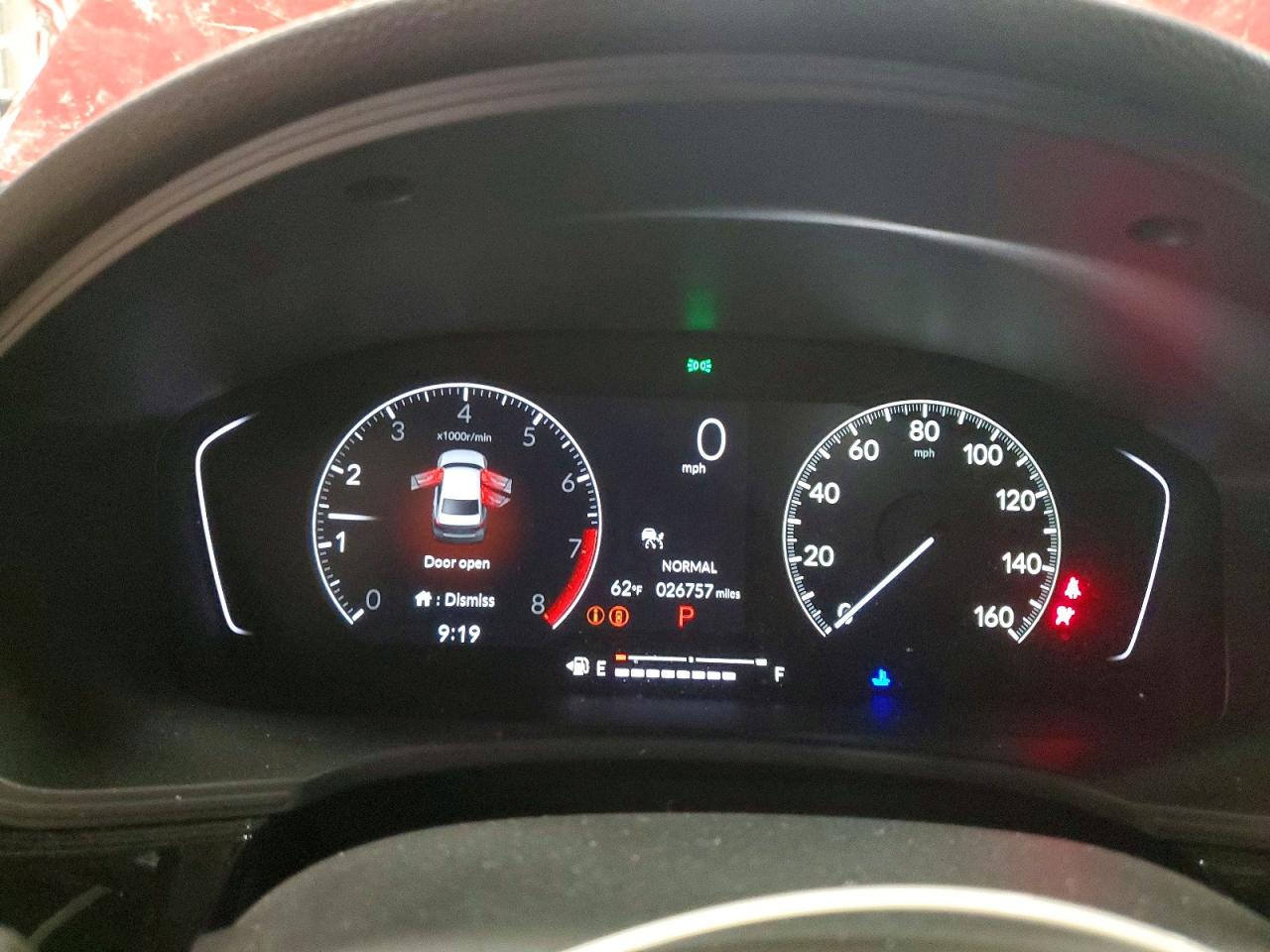 2024 Honda Civic Sport Красный vin: 2HGFE2F52RH543337