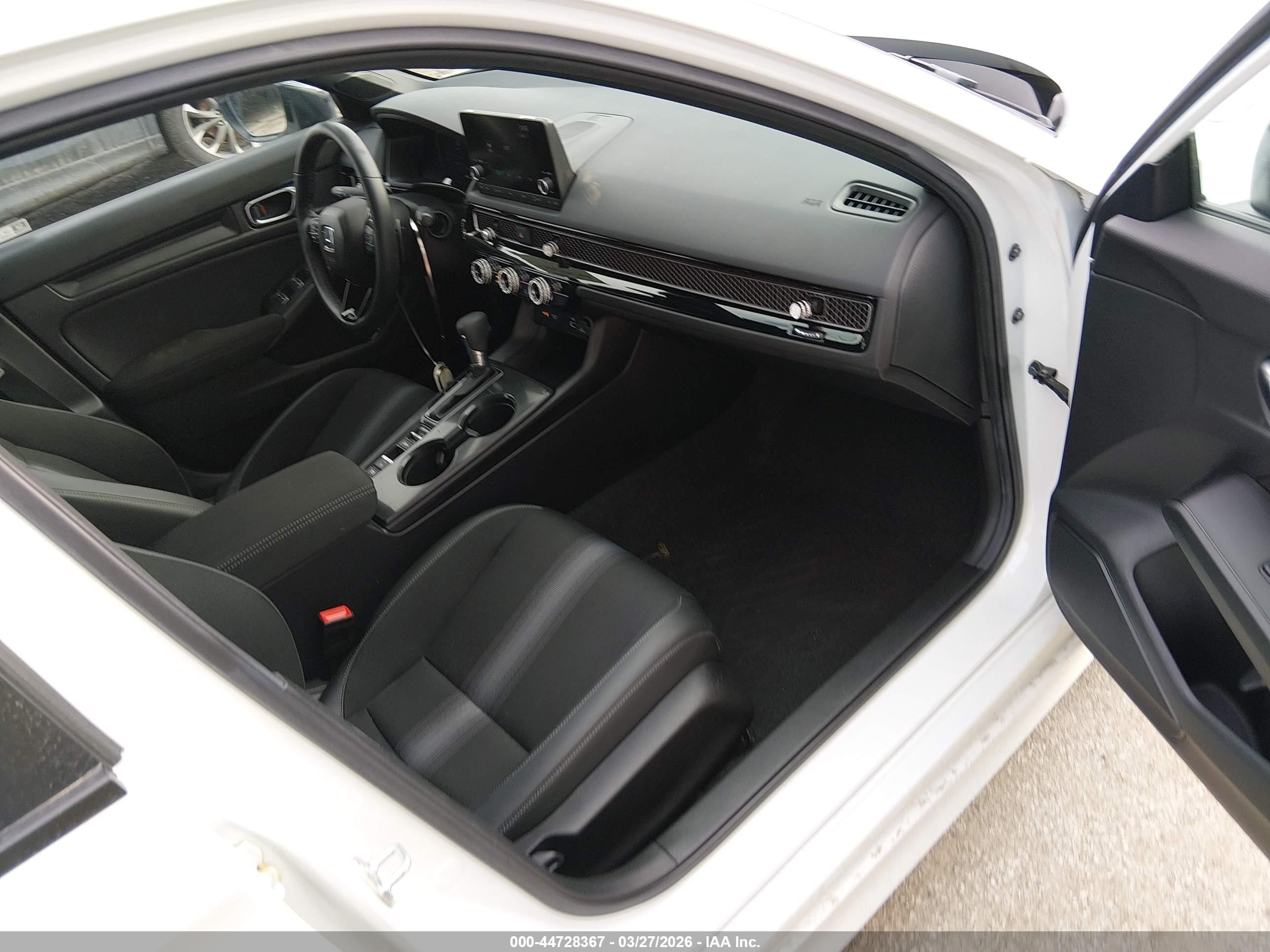 2024 Honda Civic Sport White vin: 2HGFE2F52RH576323