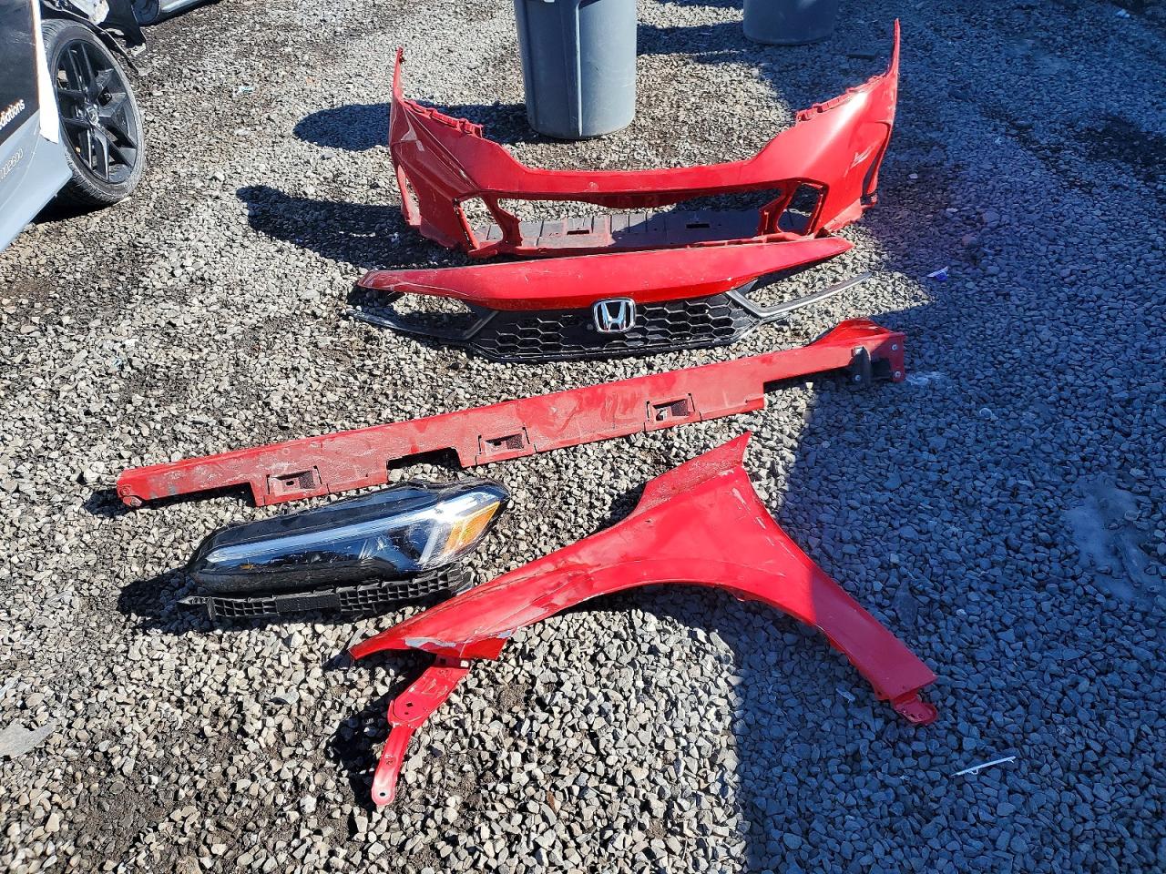 2025 Honda Civic Sport Red vin: 2HGFE2F52SH548379