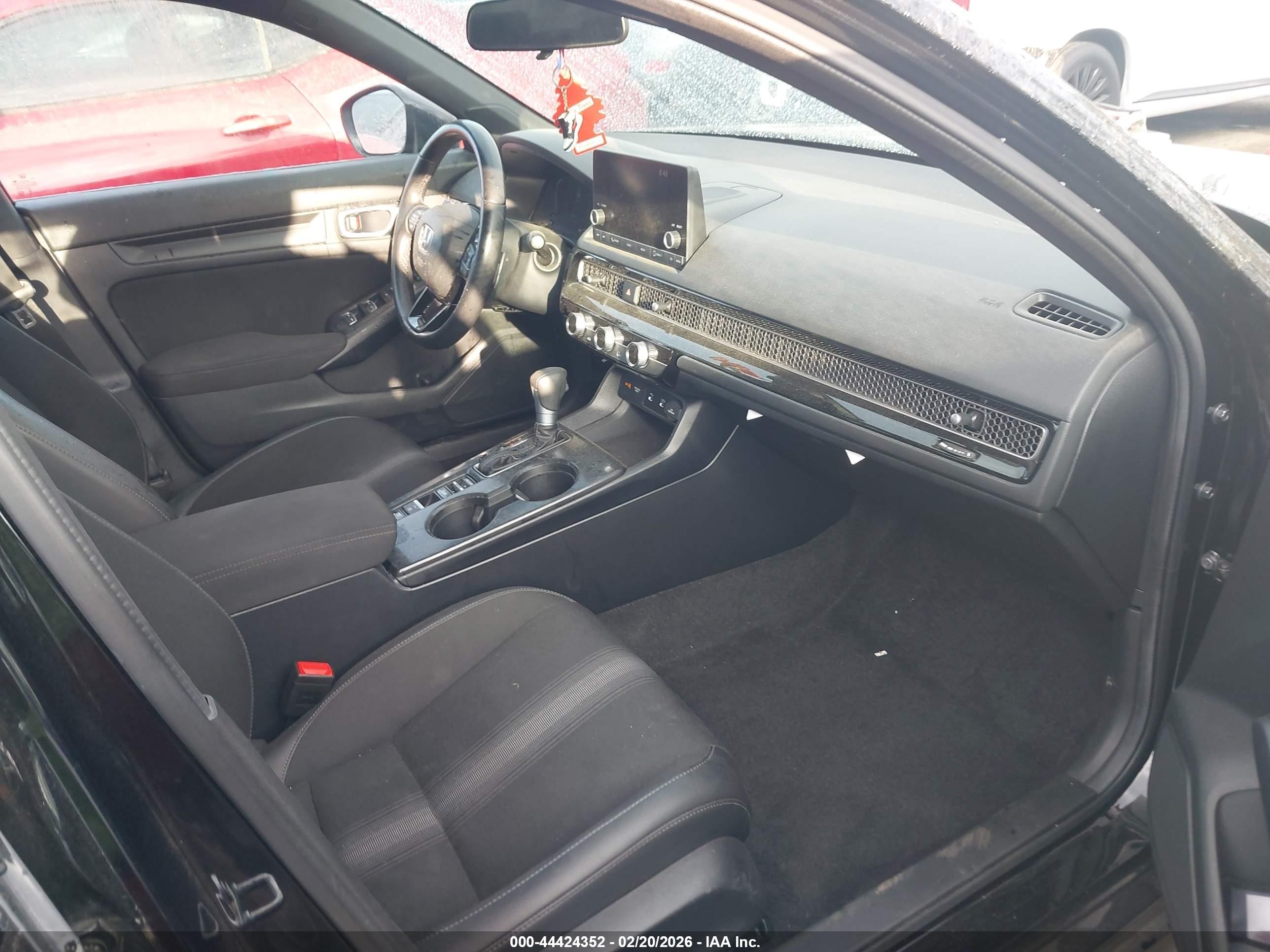 2025 Honda Civic Sport Black vin: 2HGFE2F52SH556238