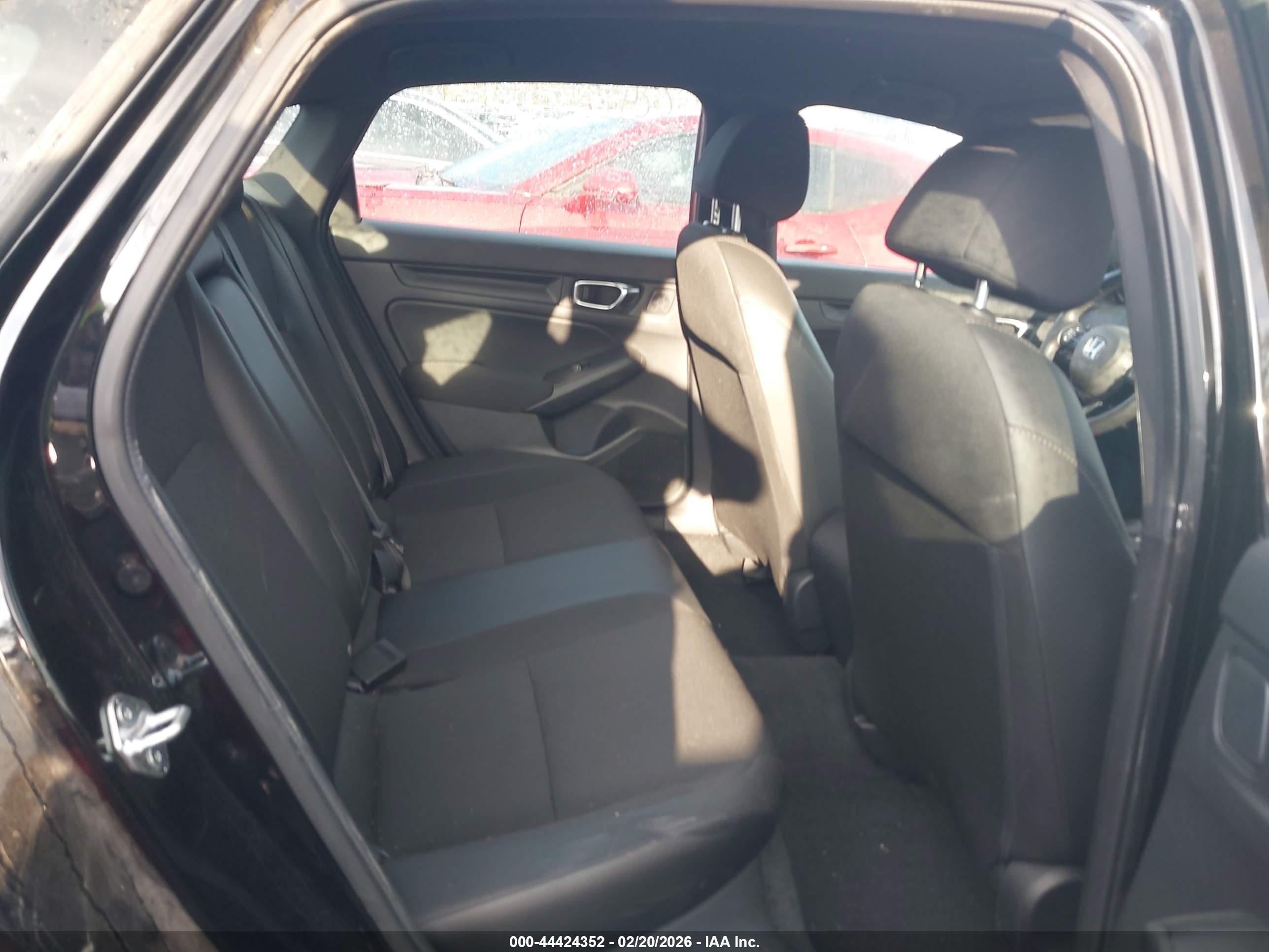 2025 Honda Civic Sport Black vin: 2HGFE2F52SH556238