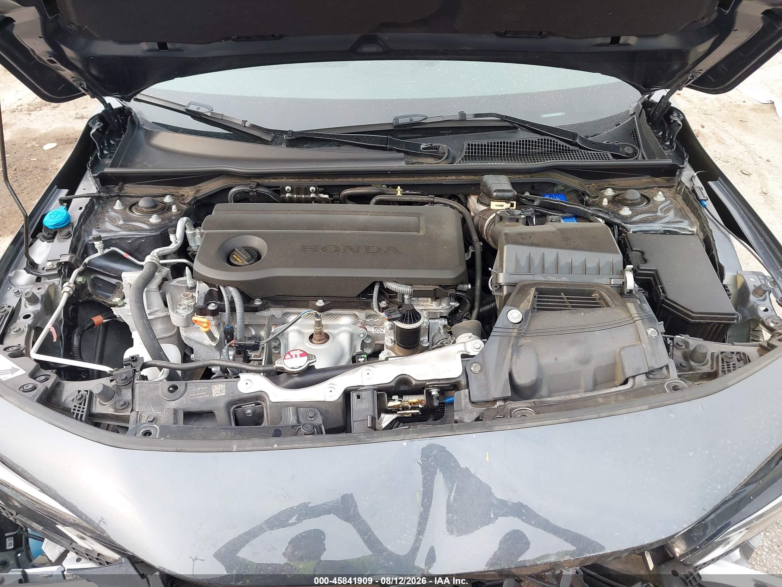 2025 Honda Civic Sport Gray vin: 2HGFE2F52SH572990
