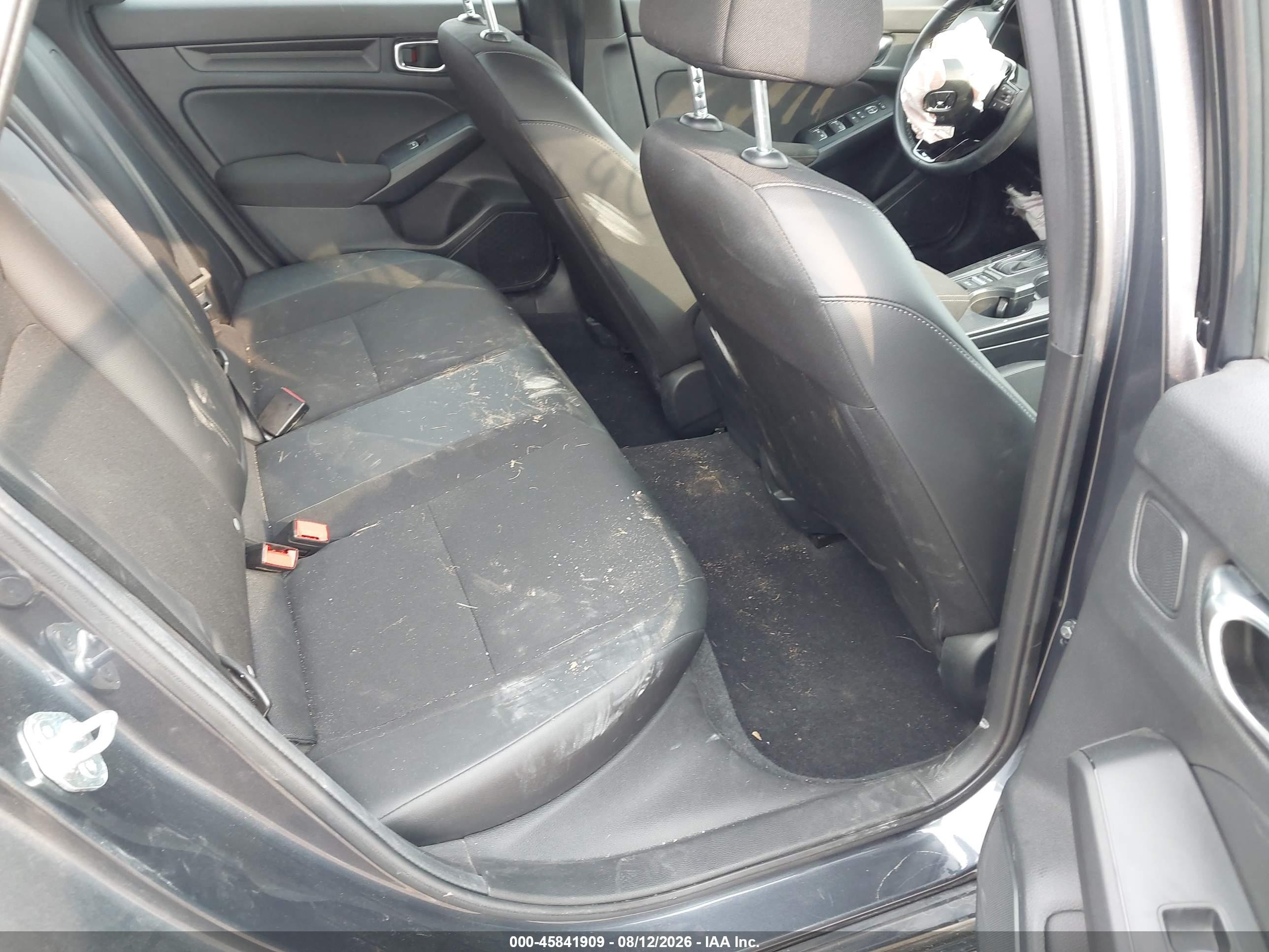 2025 Honda Civic Sport Gray vin: 2HGFE2F52SH572990