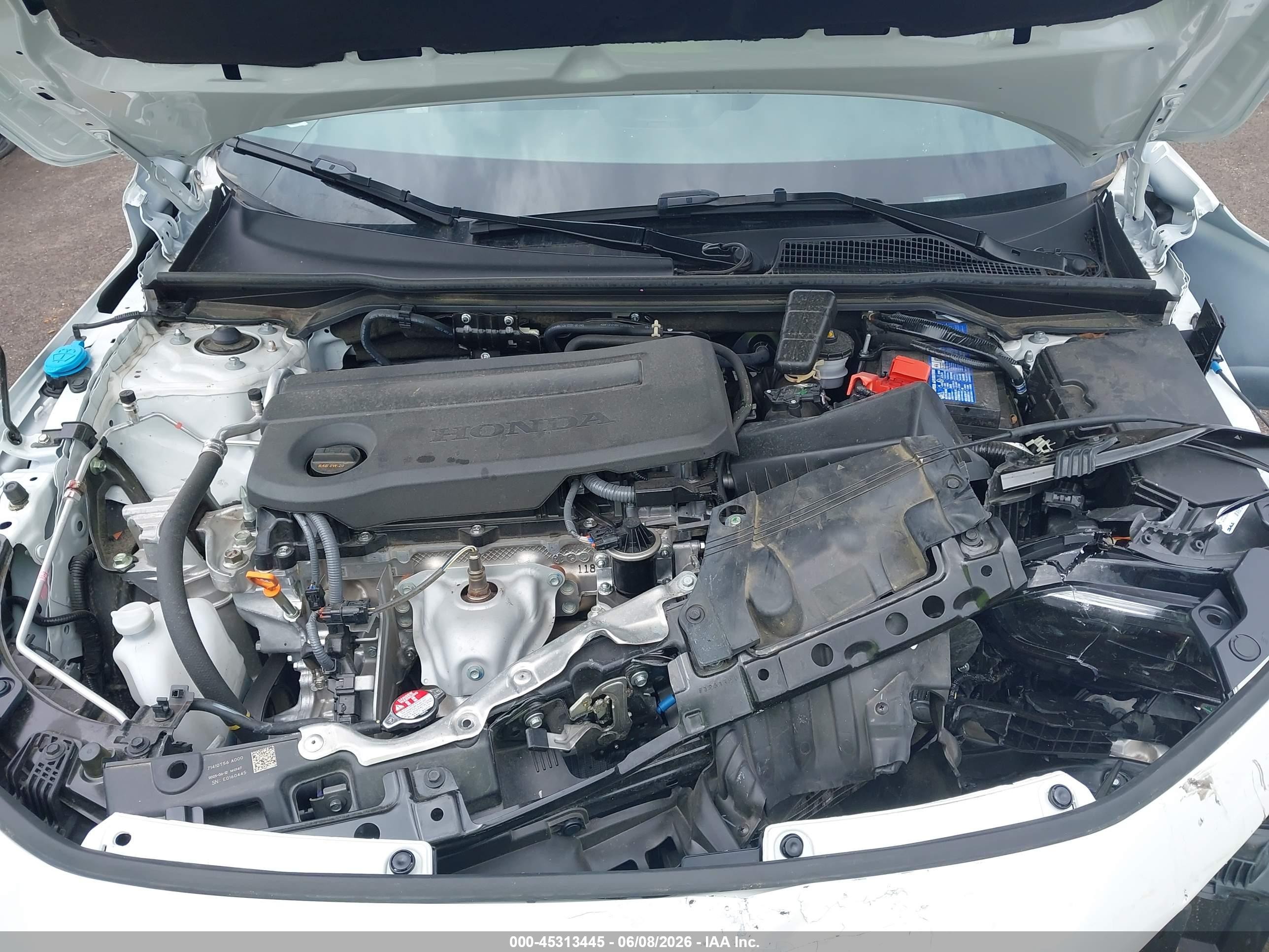 2026 Honda Civic Sport White vin: 2HGFE2F52TH503069