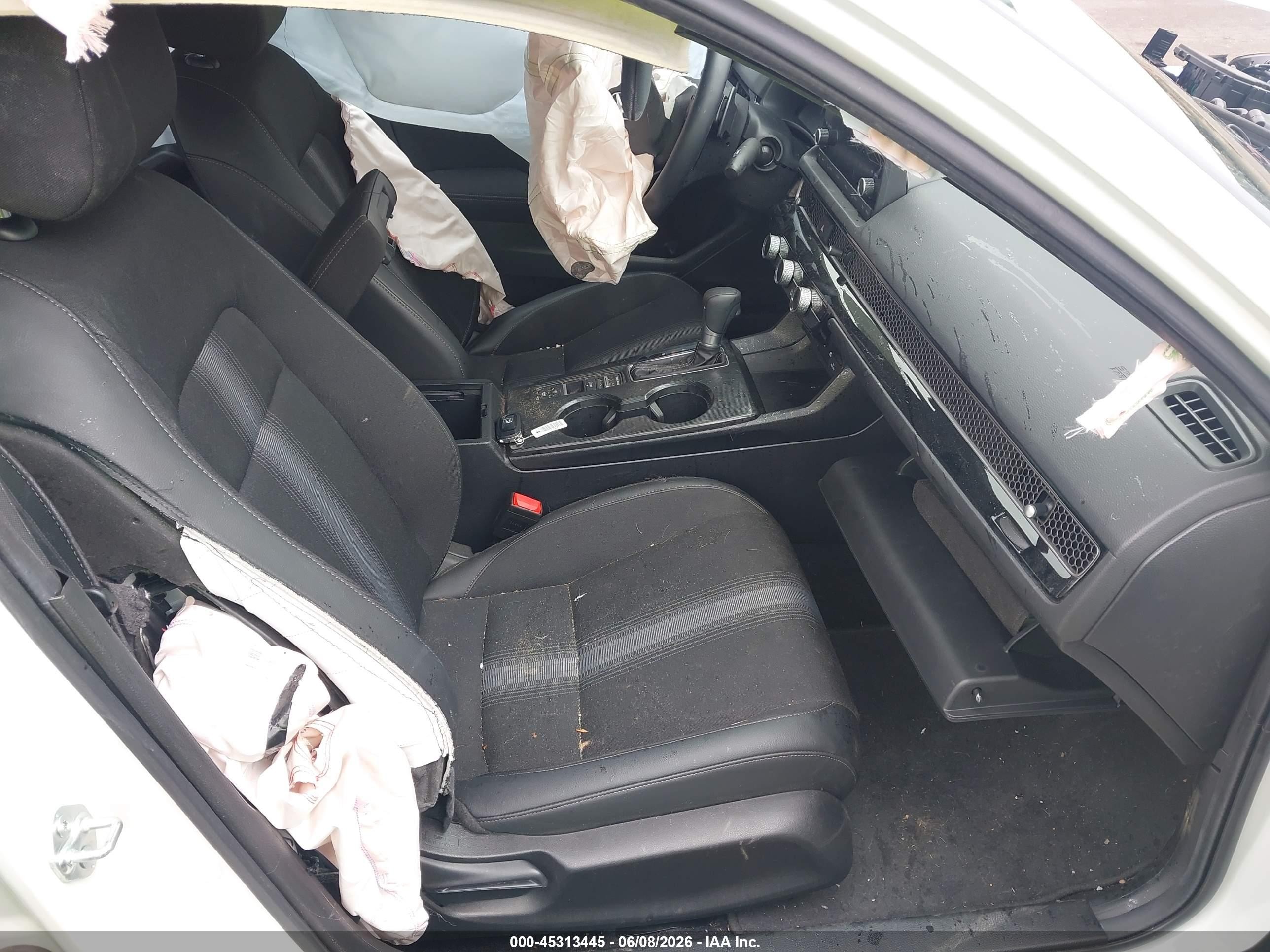 2026 Honda Civic Sport White vin: 2HGFE2F52TH503069