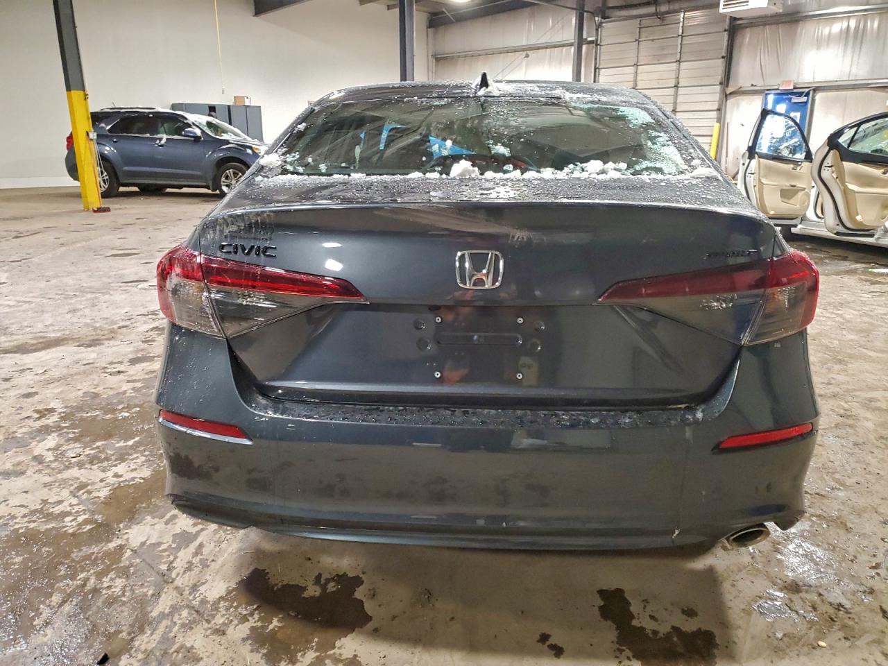 2026 Honda Civic Sport Gray vin: 2HGFE2F52TH515139