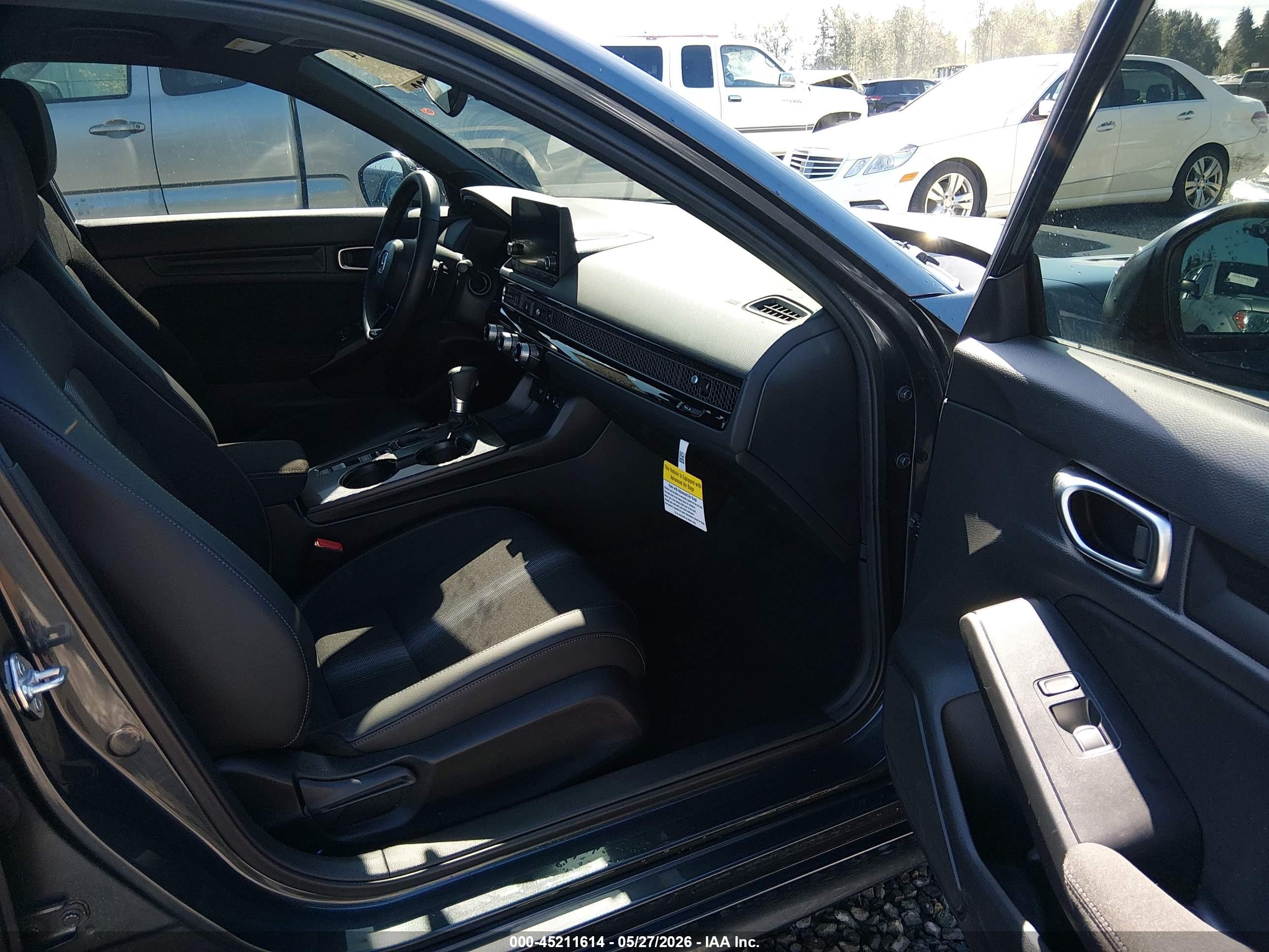 2026 Honda Civic Sport Gray vin: 2HGFE2F52TH517022