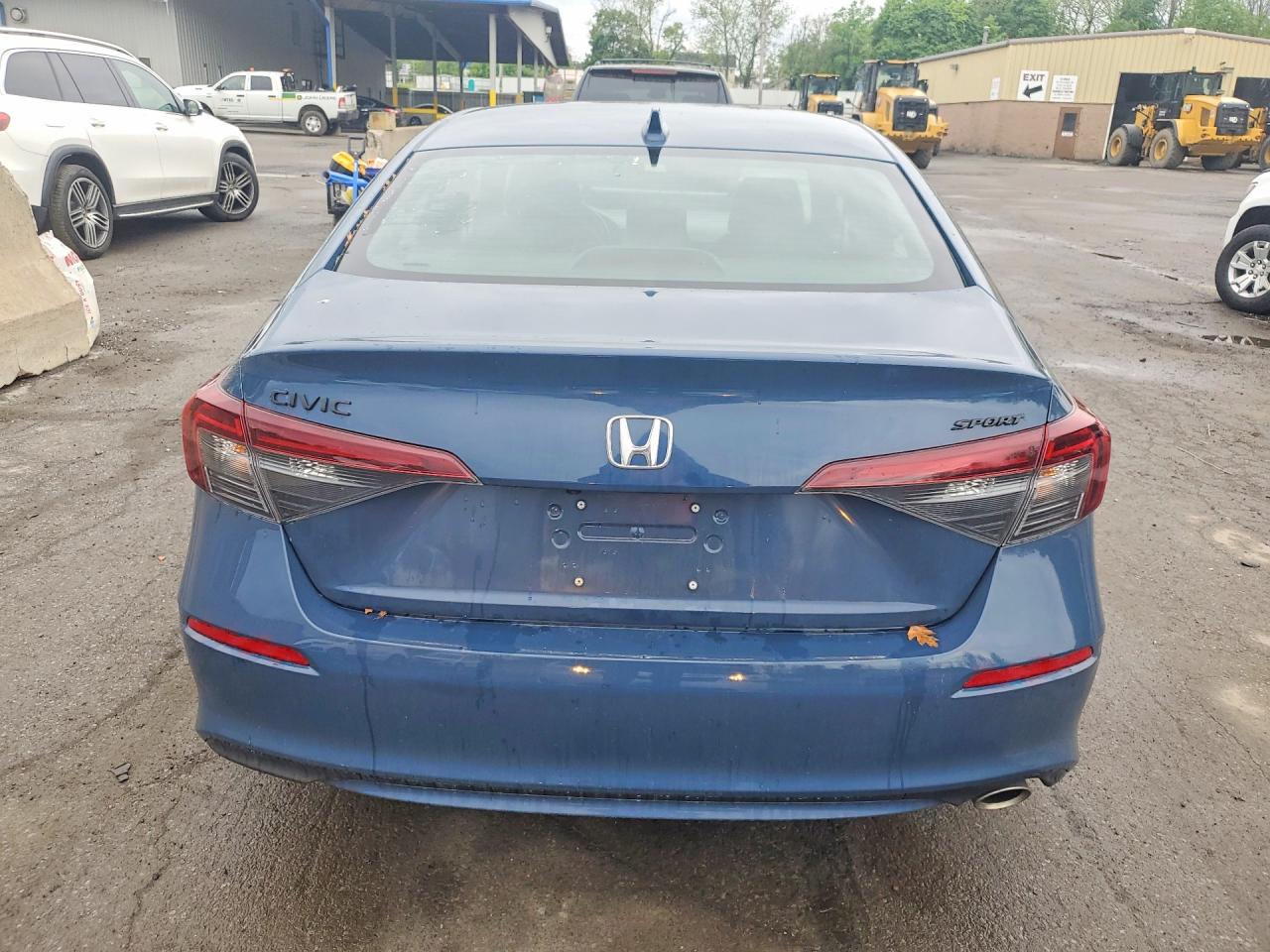 2026 Honda Civic Sport Blue vin: 2HGFE2F52TH529848