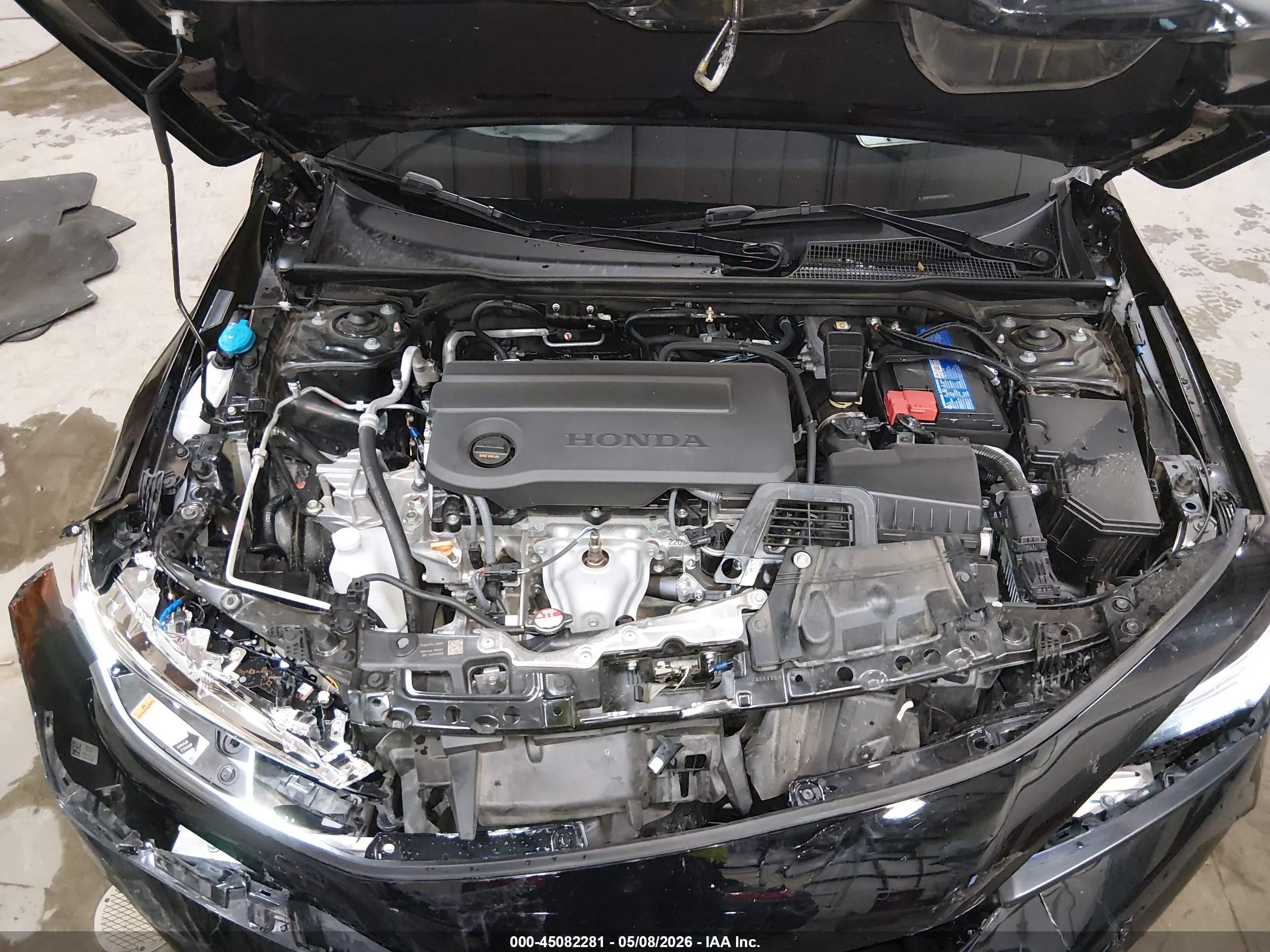 2026 Honda Civic Sport Черный vin: 2HGFE2F52TH533351