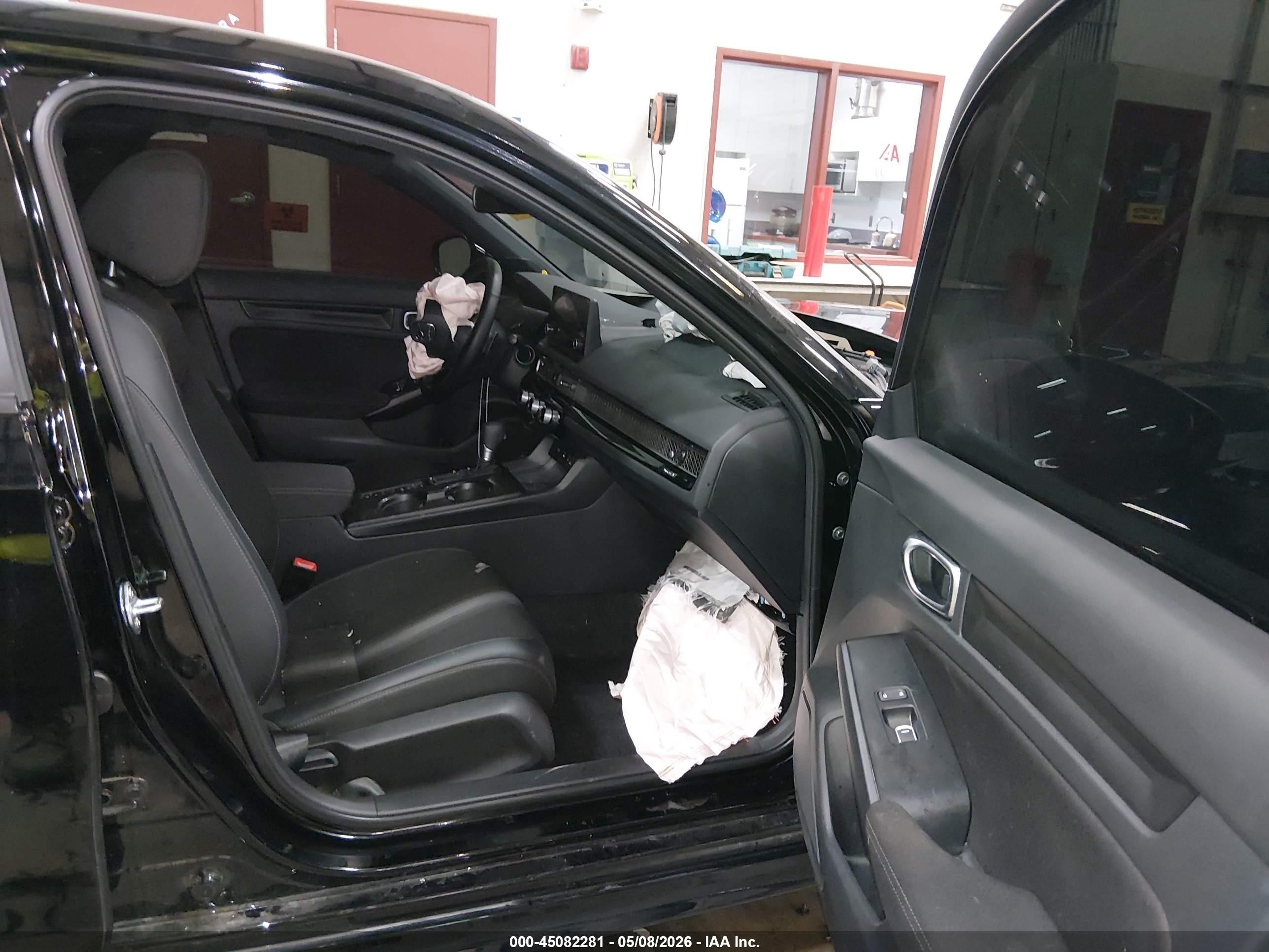 2026 Honda Civic Sport Черный vin: 2HGFE2F52TH533351