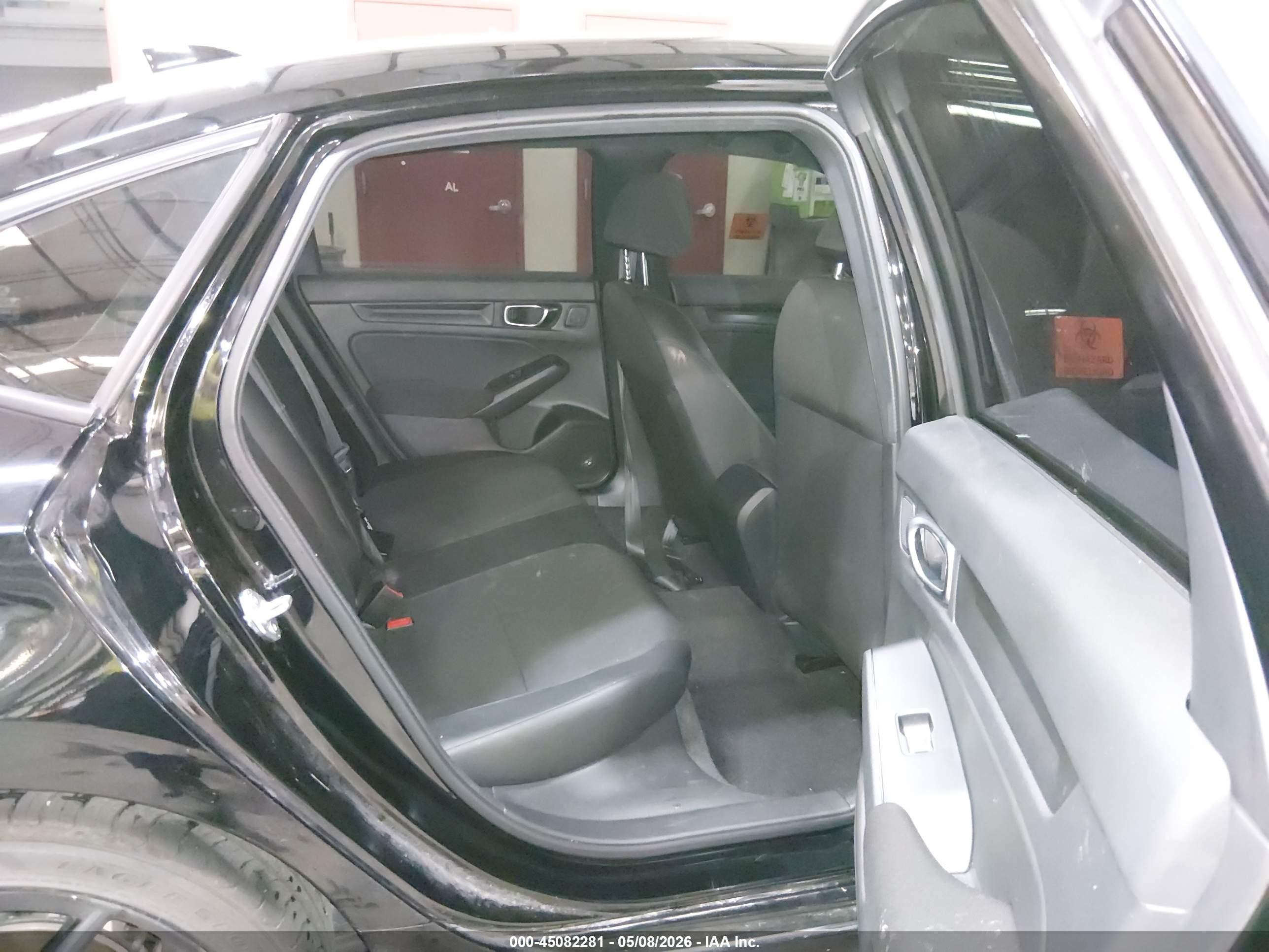 2026 Honda Civic Sport Черный vin: 2HGFE2F52TH533351