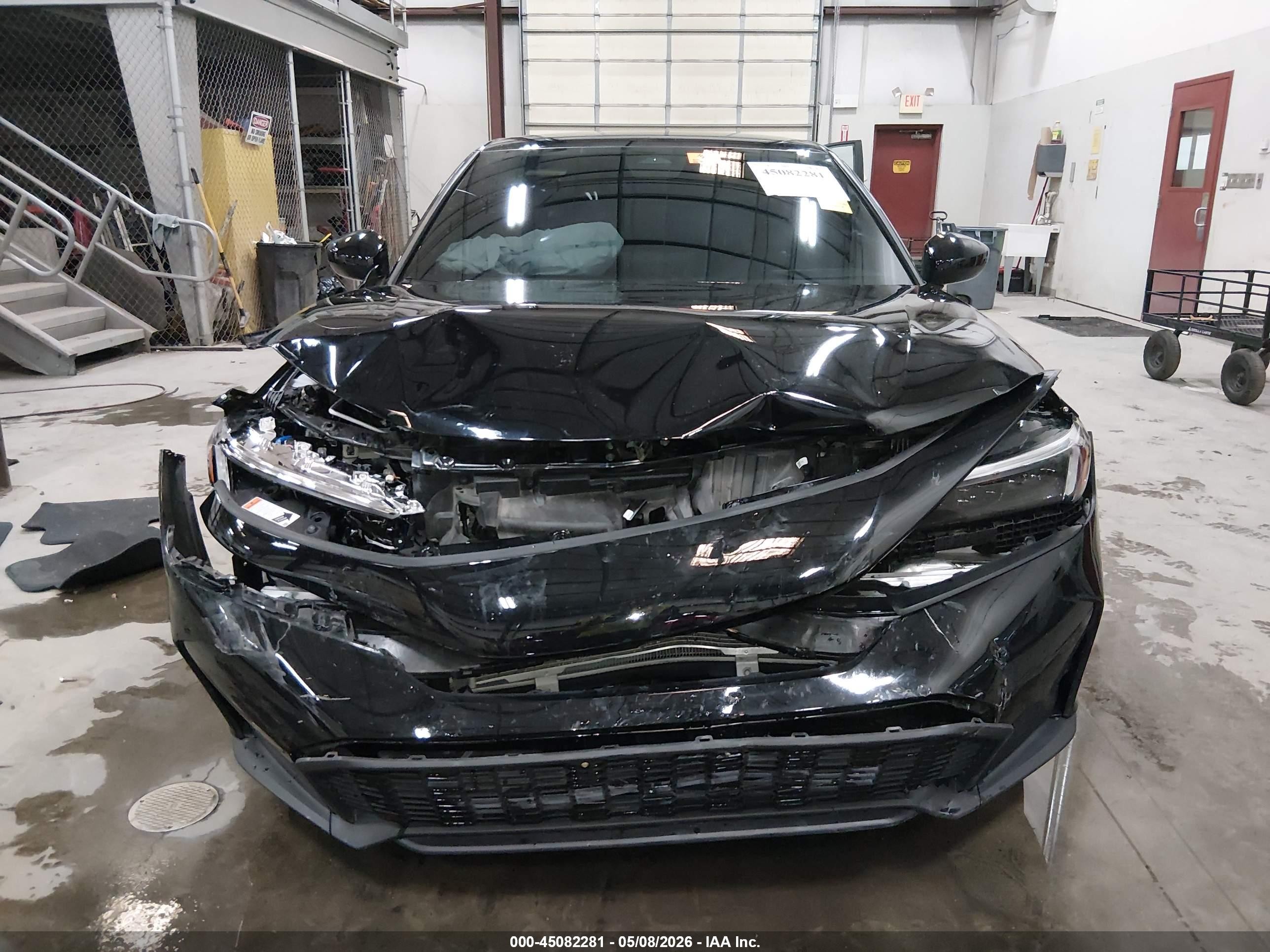 2026 Honda Civic Sport Черный vin: 2HGFE2F52TH533351