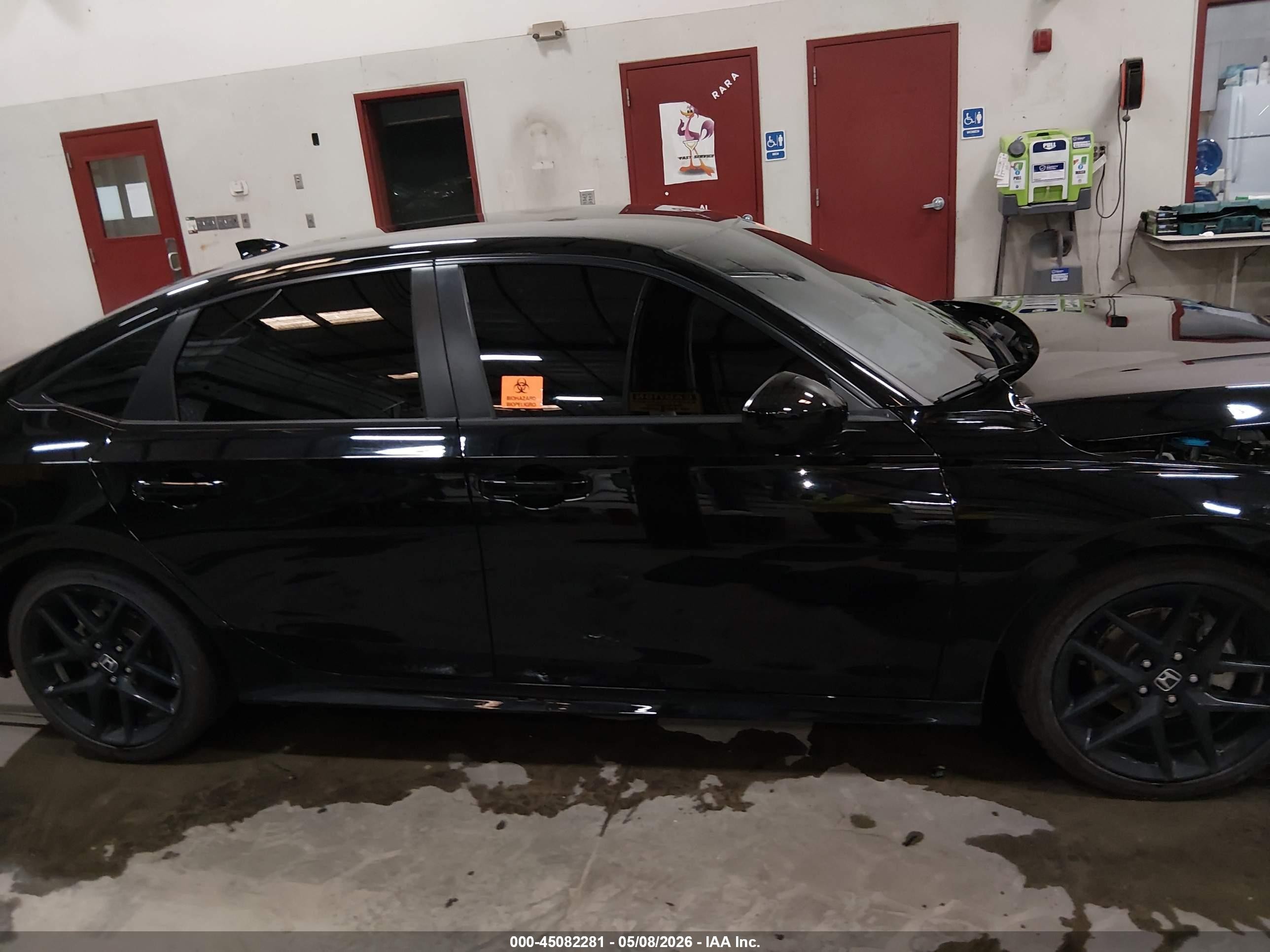2026 Honda Civic Sport Черный vin: 2HGFE2F52TH533351