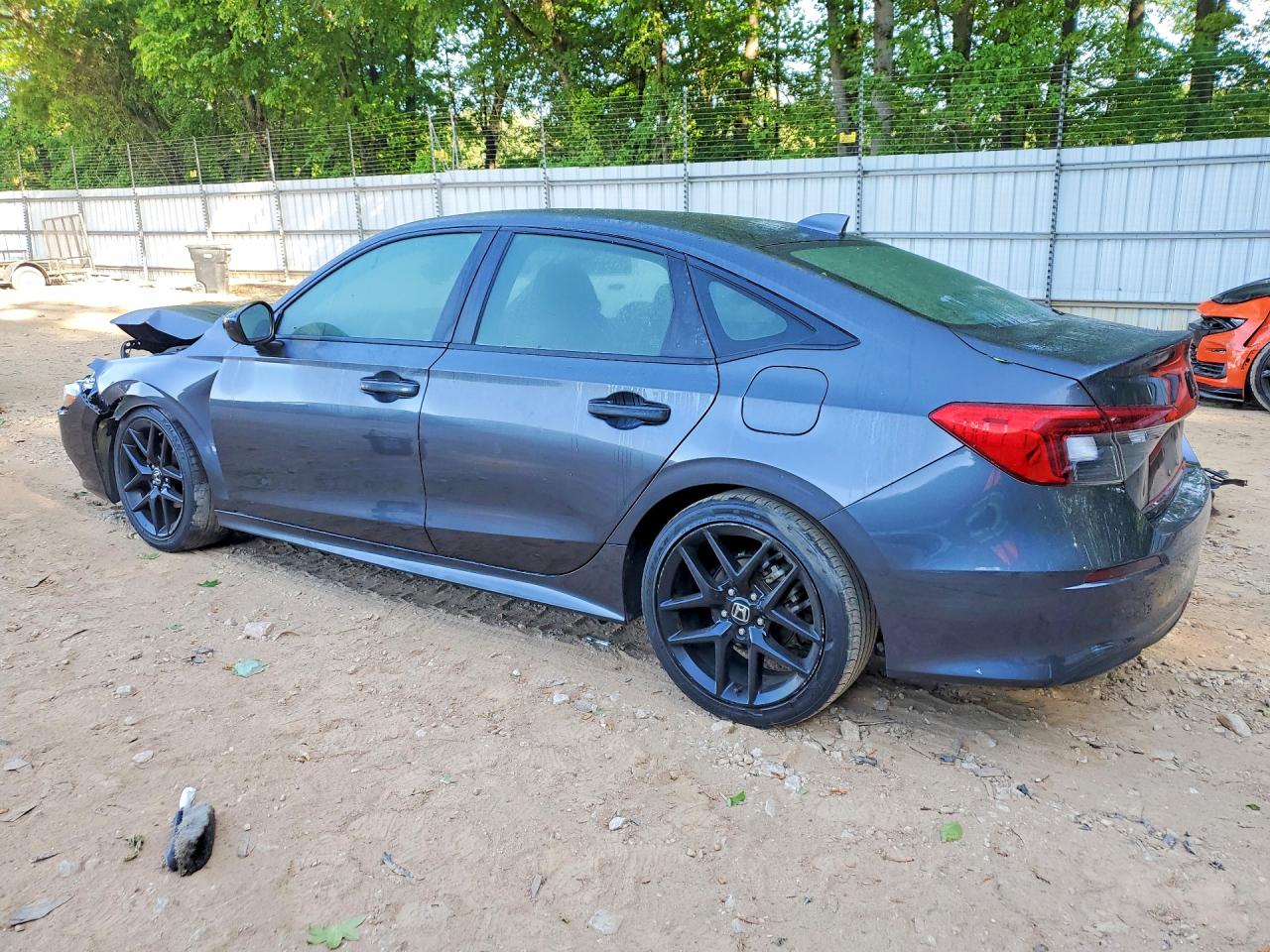 2022 Honda Civic Sport Gray vin: 2HGFE2F53NH506694