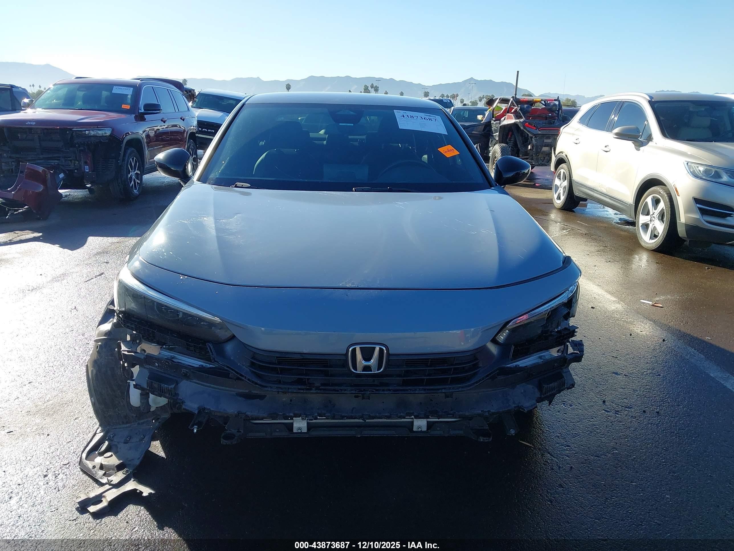 2022 Honda Civic Sport Gray vin: 2HGFE2F53NH585252