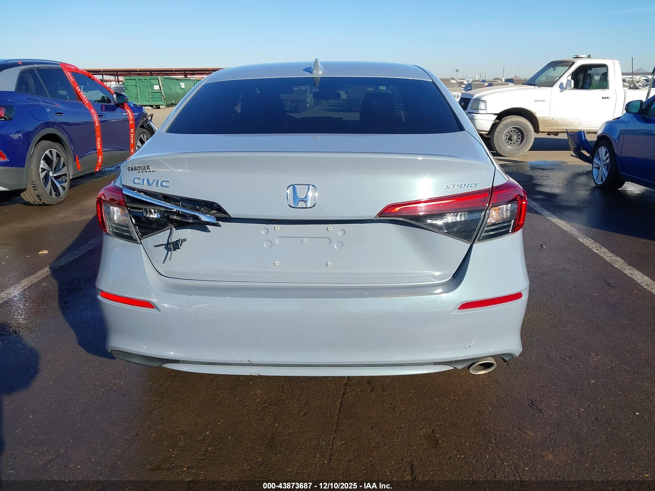 2022 Honda Civic Sport Gray vin: 2HGFE2F53NH585252
