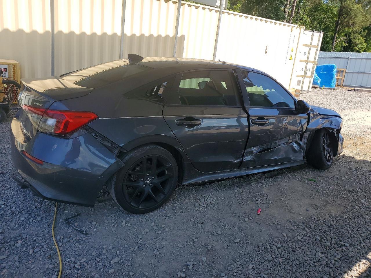 2024 Honda Civic Sport Gray vin: 2HGFE2F53RH524814
