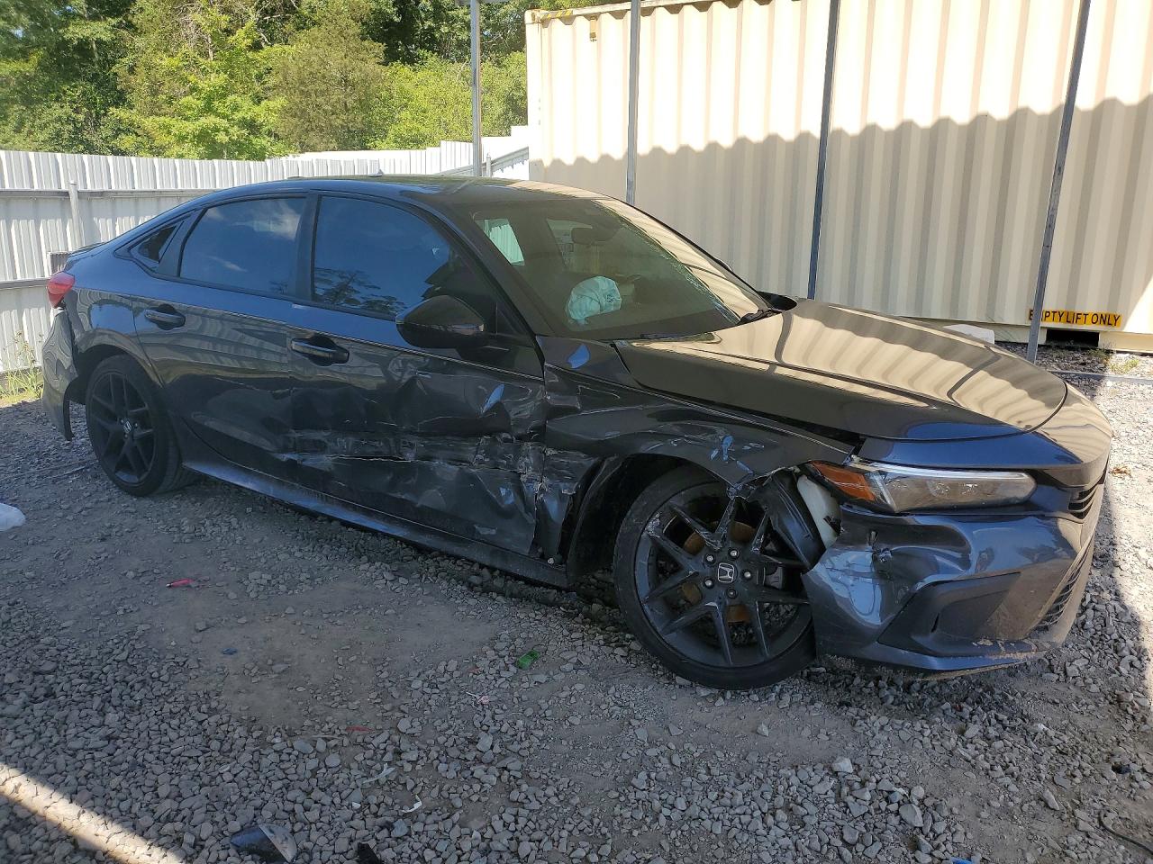 2024 Honda Civic Sport Gray vin: 2HGFE2F53RH524814