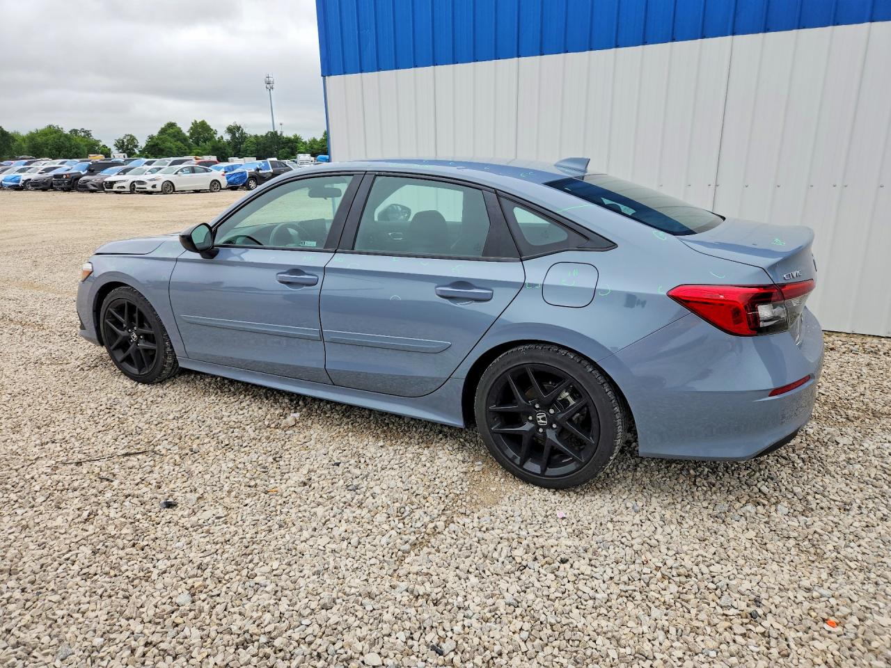 2024 Honda Civic Sport Gray vin: 2HGFE2F53RH577545