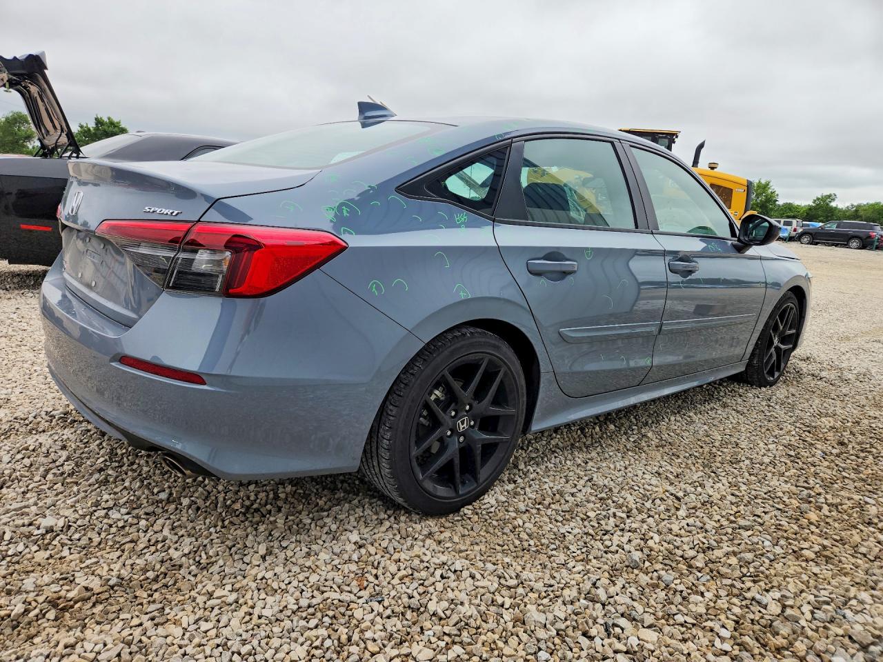 2024 Honda Civic Sport Gray vin: 2HGFE2F53RH577545