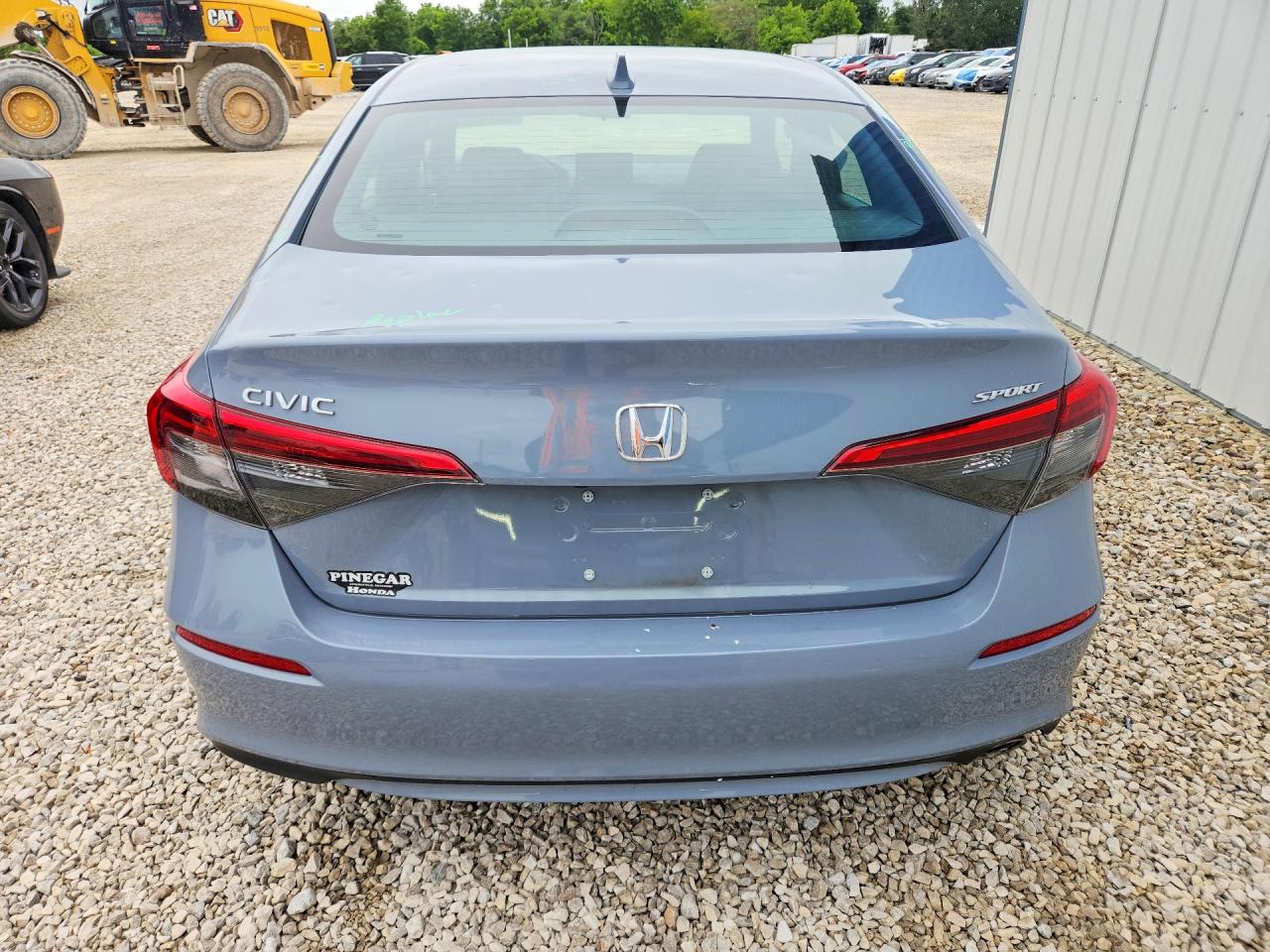 2024 Honda Civic Sport Gray vin: 2HGFE2F53RH577545