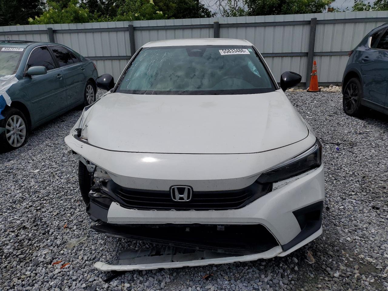 2024 Honda Civic Sport White vin: 2HGFE2F53RH586925