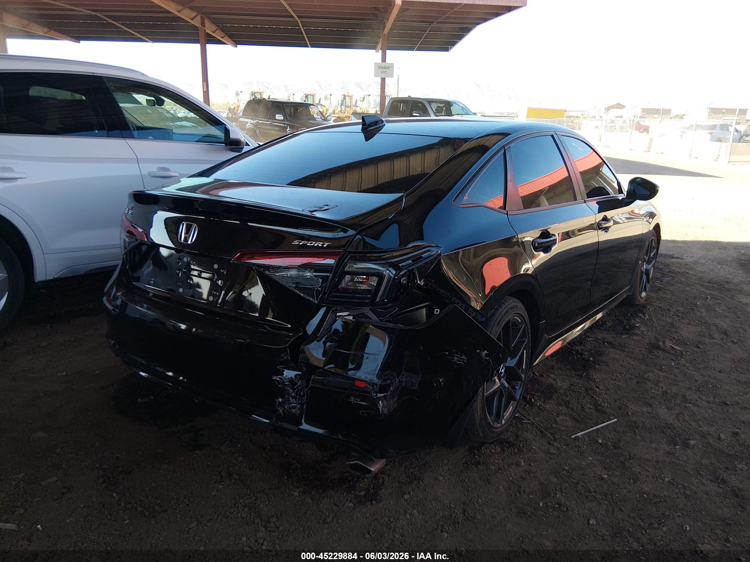 2025 Honda Civic Sport Black vin: 2HGFE2F53SH501877