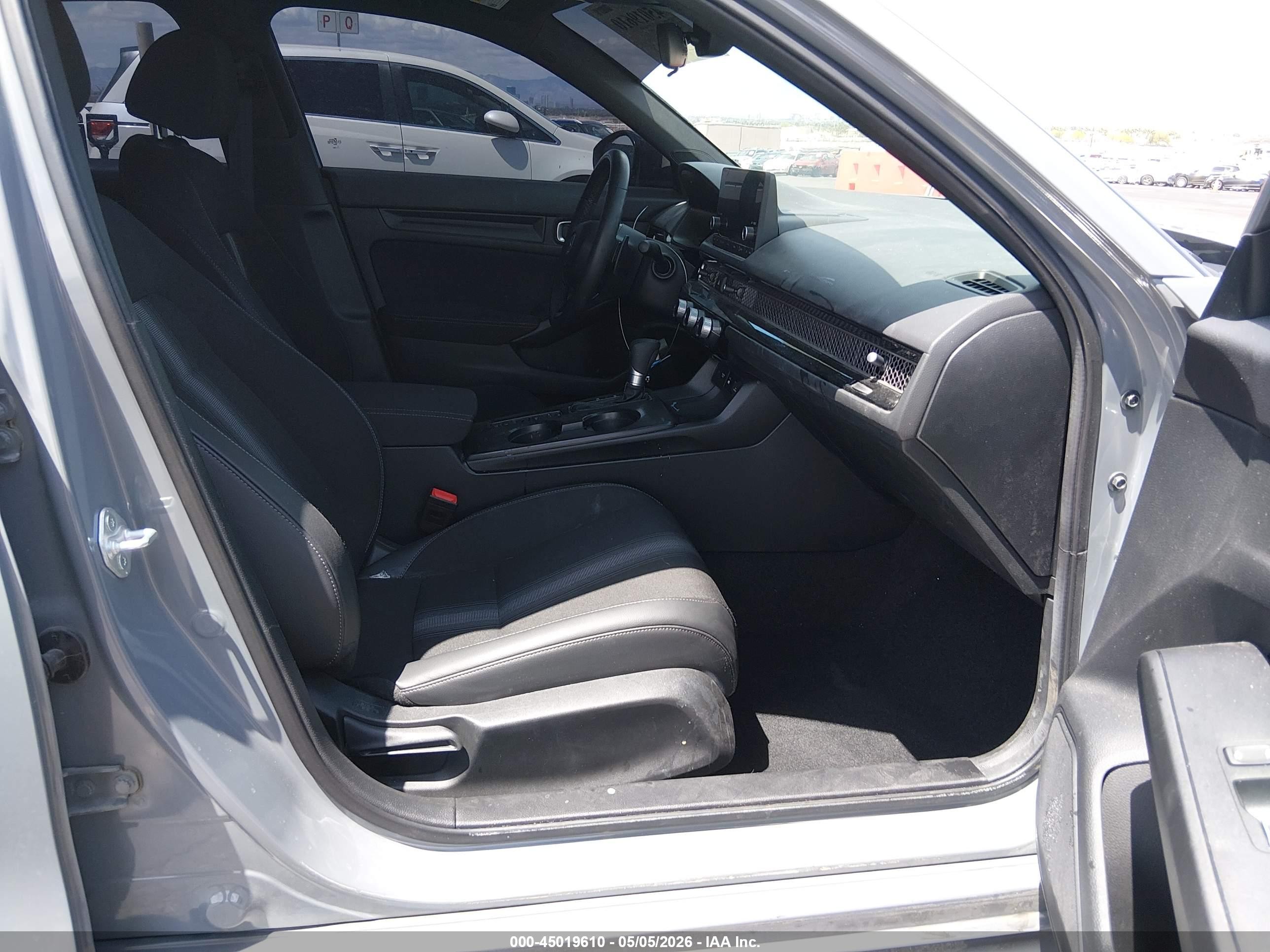 2025 Honda Civic Sport Gray vin: 2HGFE2F53SH589121