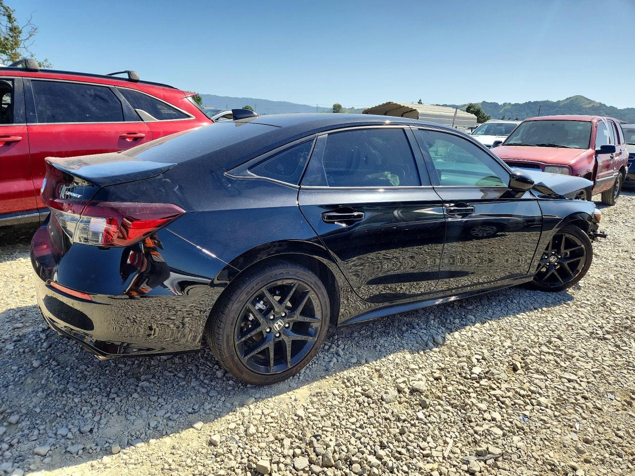 2025 Honda Civic Sport Черный vin: 2HGFE2F53SH597106