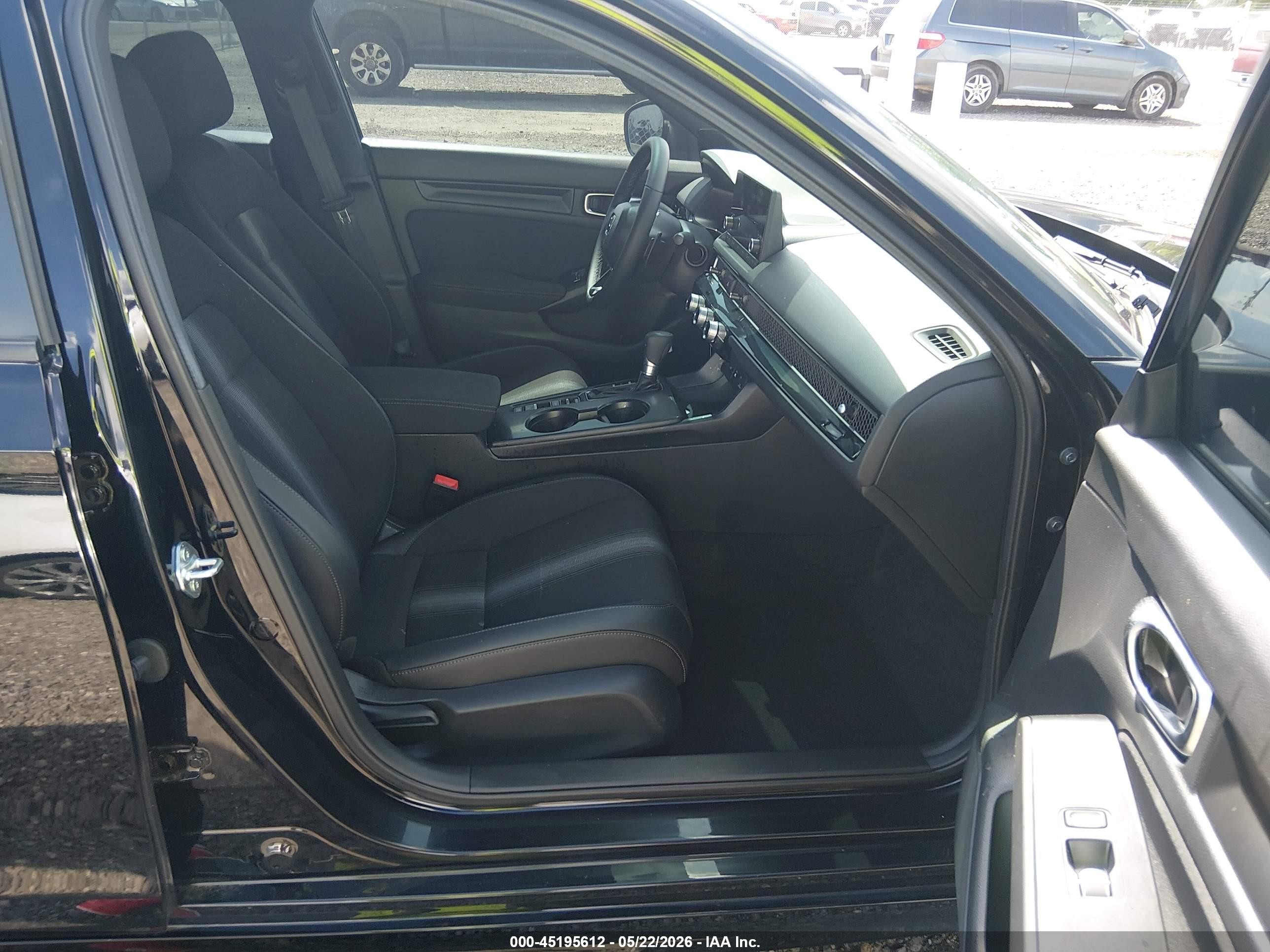 2026 Honda Civic Sport Черный vin: 2HGFE2F53TH551972