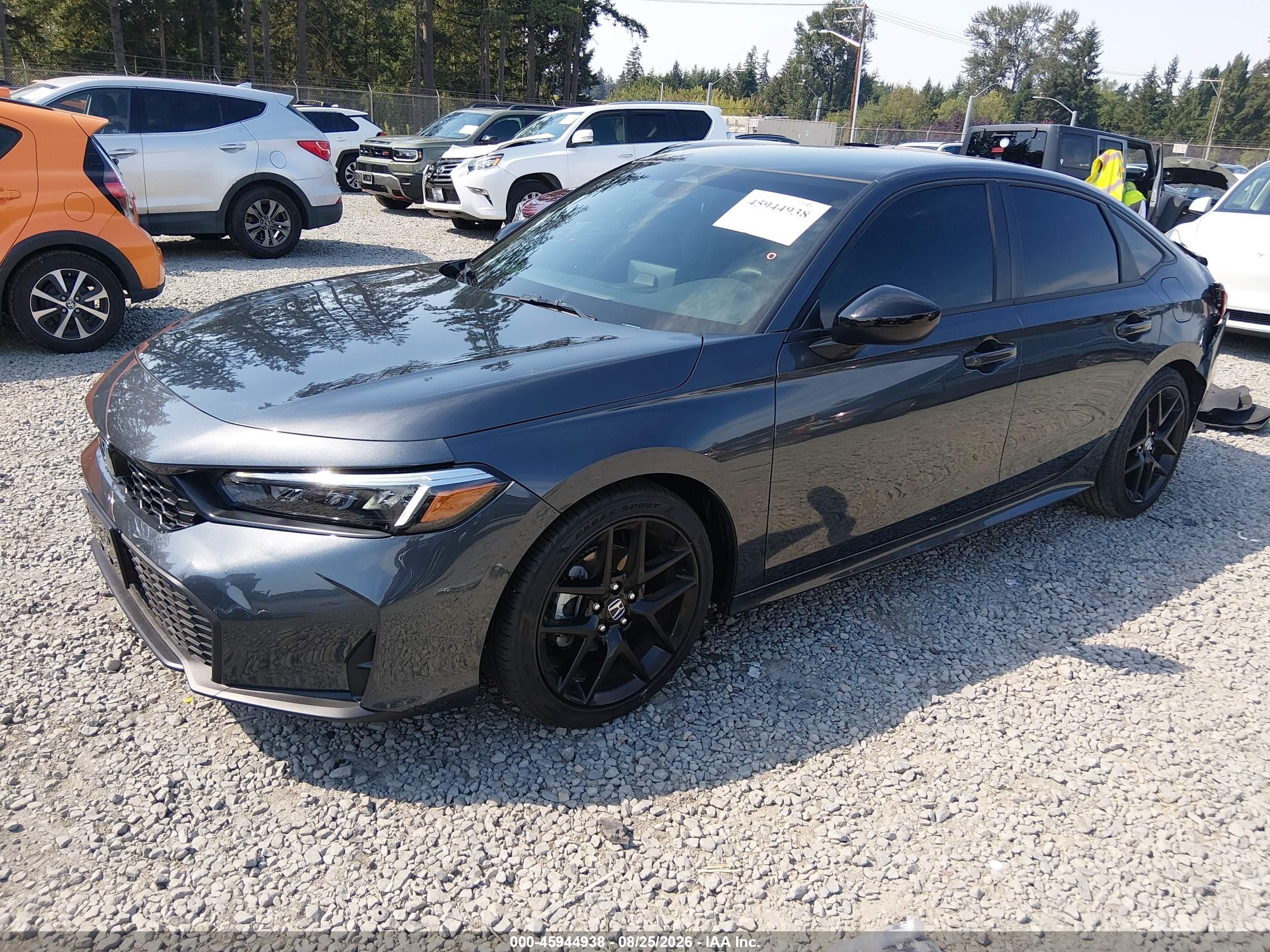 2026 Honda Civic Sport Black vin: 2HGFE2F53TH562244