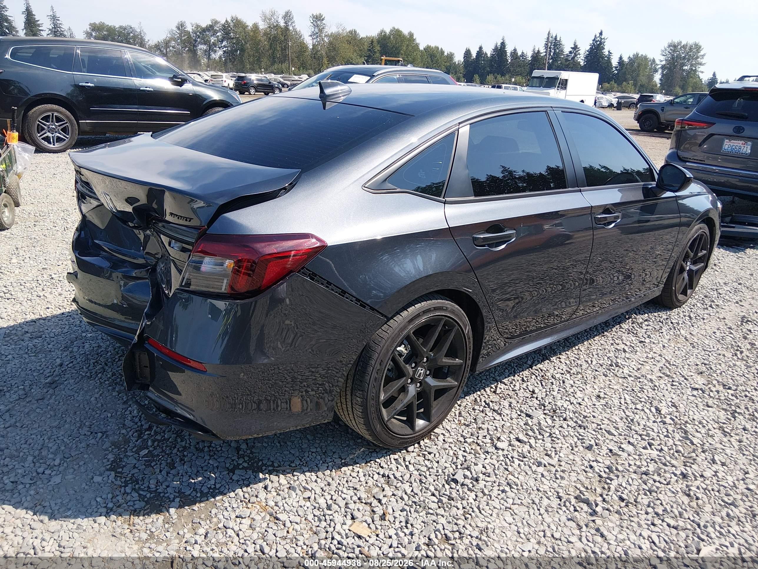 2026 Honda Civic Sport Black vin: 2HGFE2F53TH562244