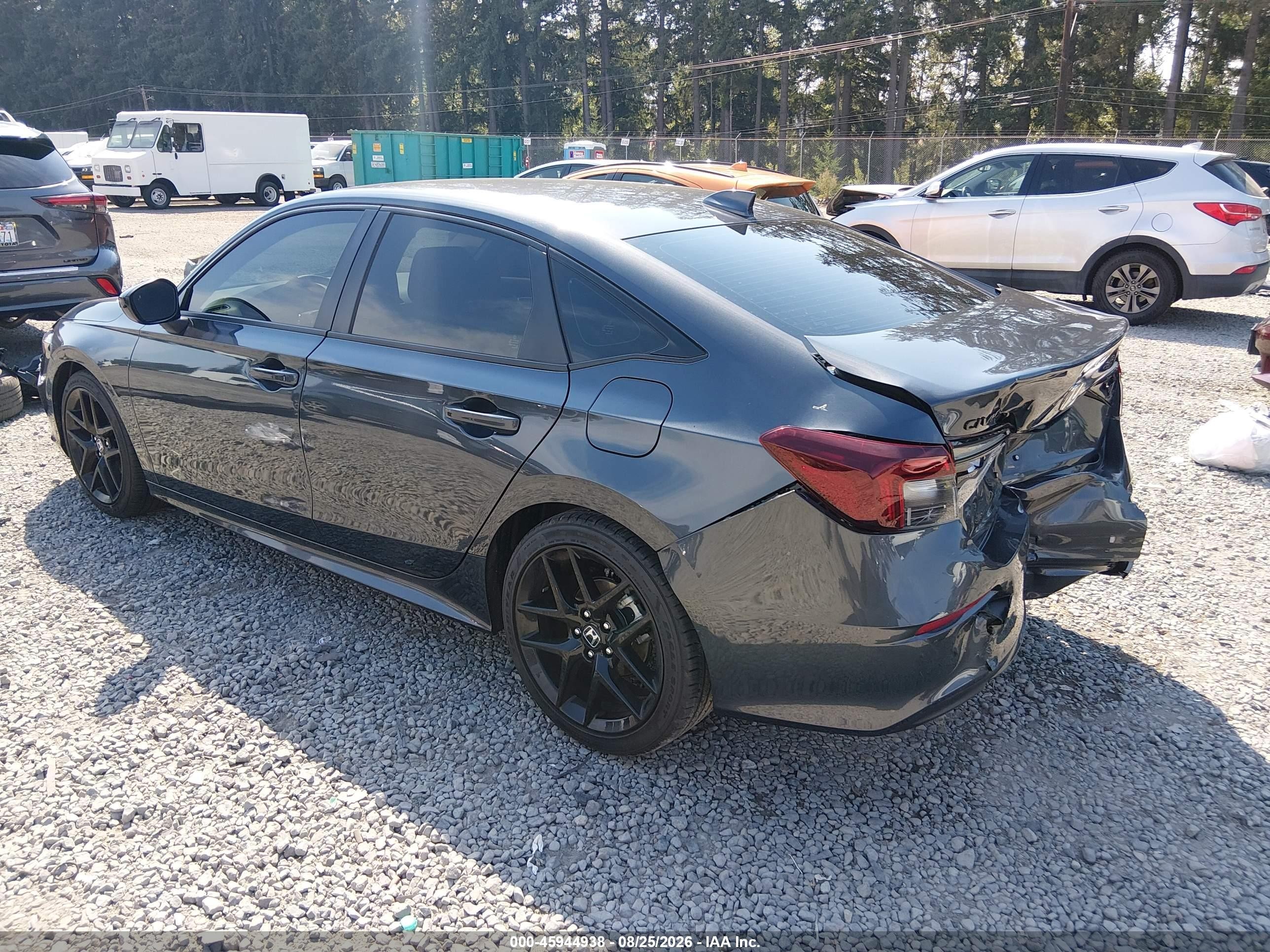 2026 Honda Civic Sport Black vin: 2HGFE2F53TH562244