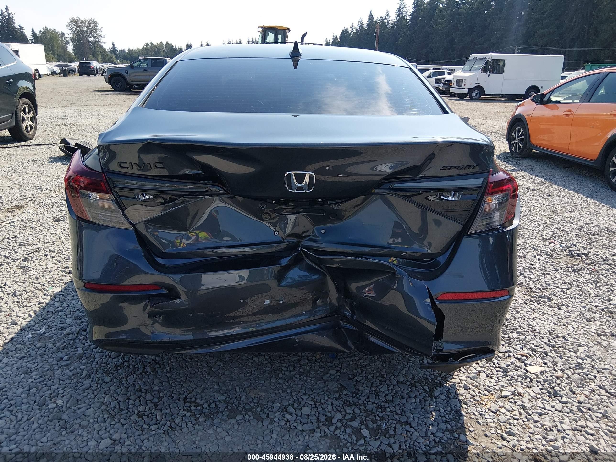 2026 Honda Civic Sport Black vin: 2HGFE2F53TH562244