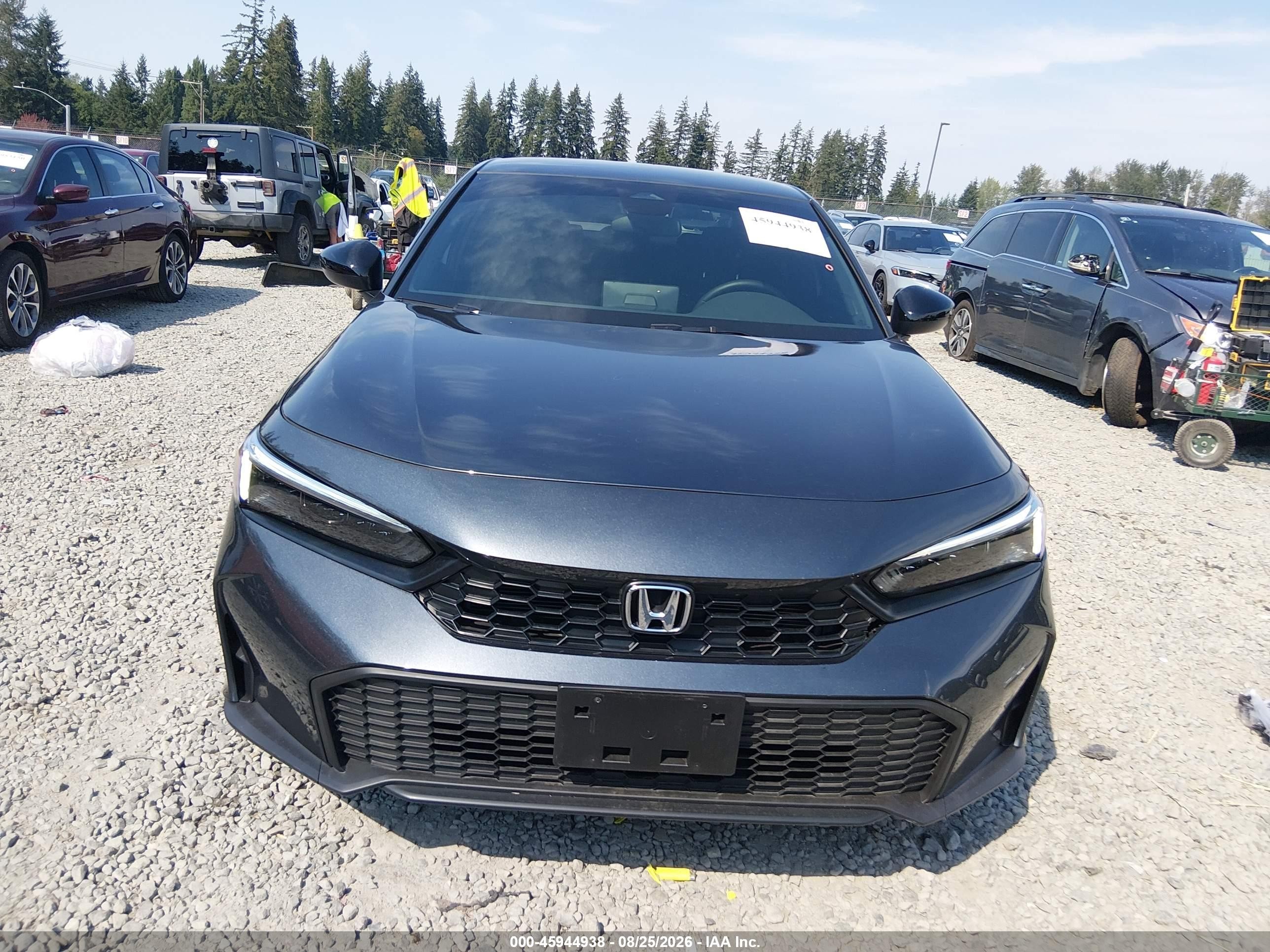 2026 Honda Civic Sport Black vin: 2HGFE2F53TH562244