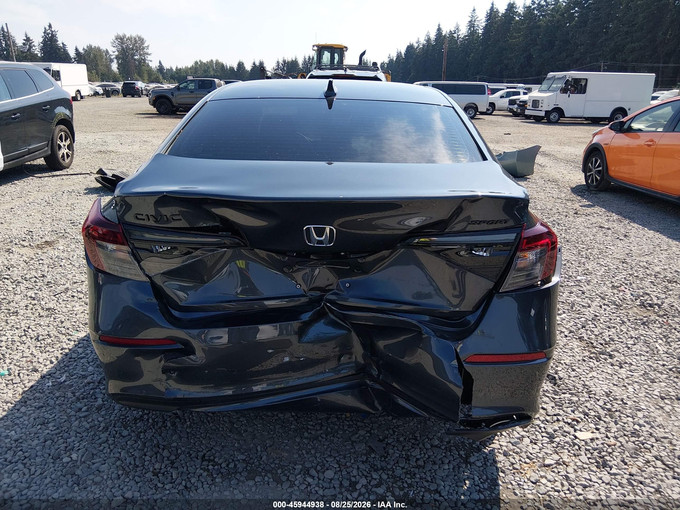 2026 Honda Civic Sport Black vin: 2HGFE2F53TH562244