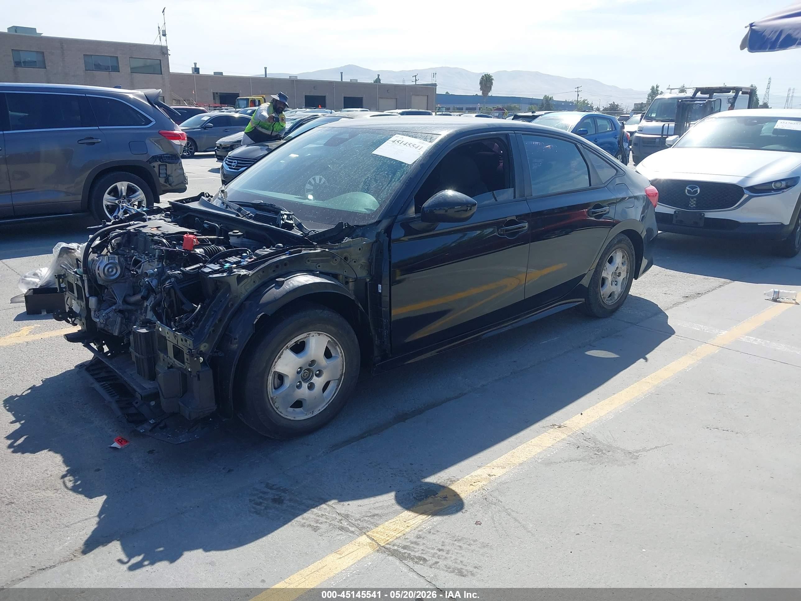 2022 Honda Civic Sport Black vin: 2HGFE2F54NH571540