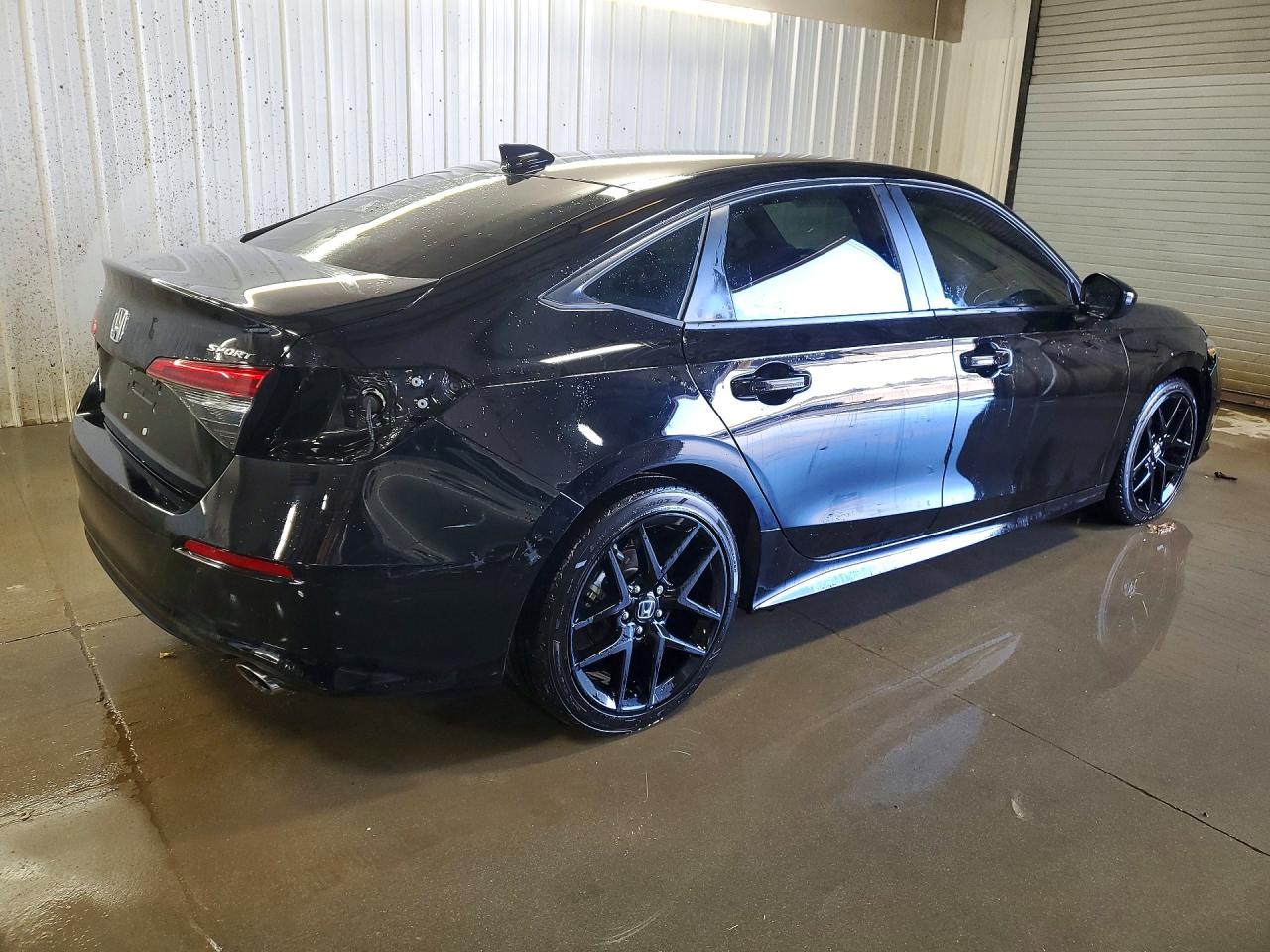 2024 Honda Civic Sport Black vin: 2HGFE2F54RH576002