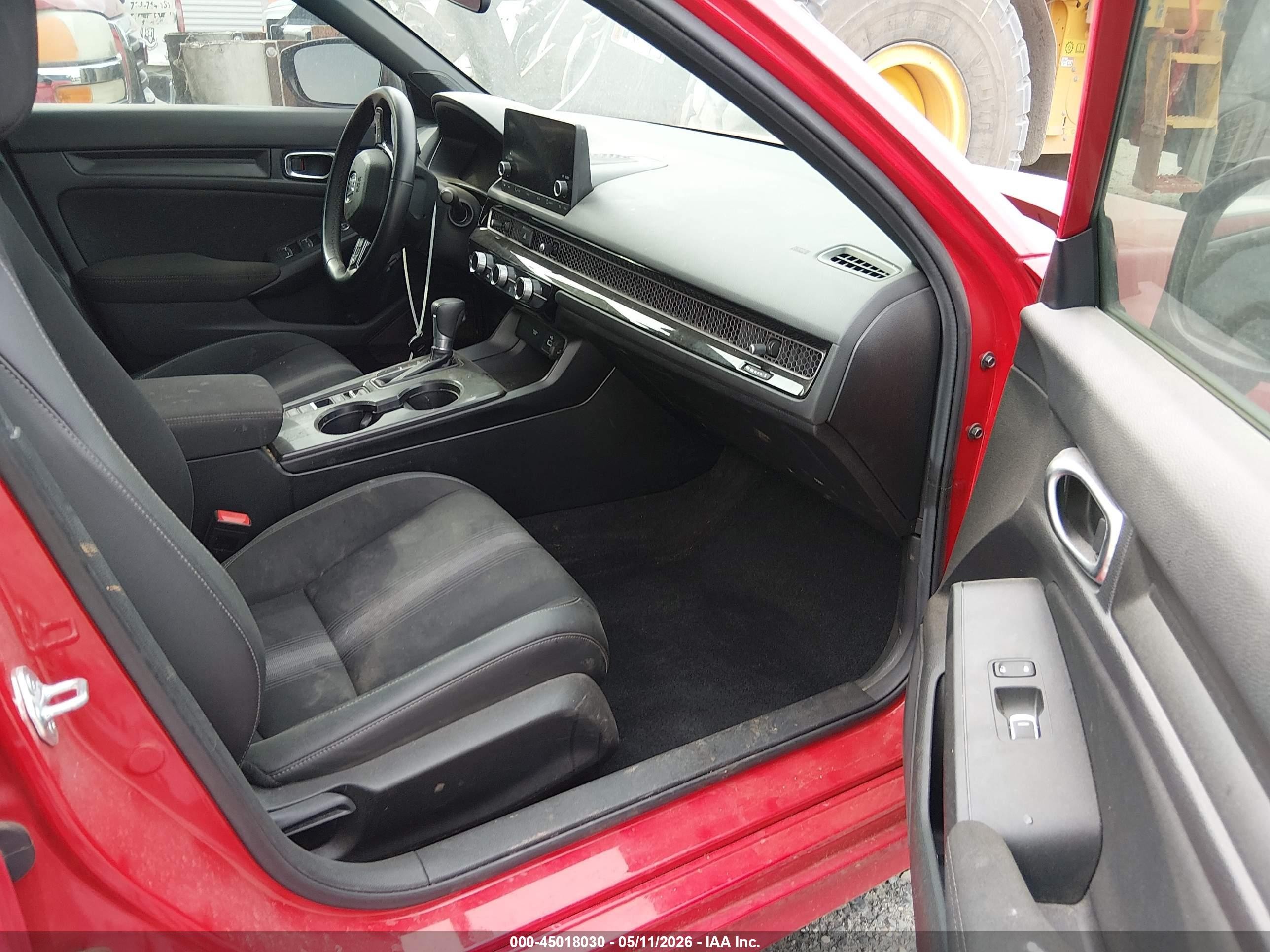 2024 Honda Civic Sport Red vin: 2HGFE2F54RH593852