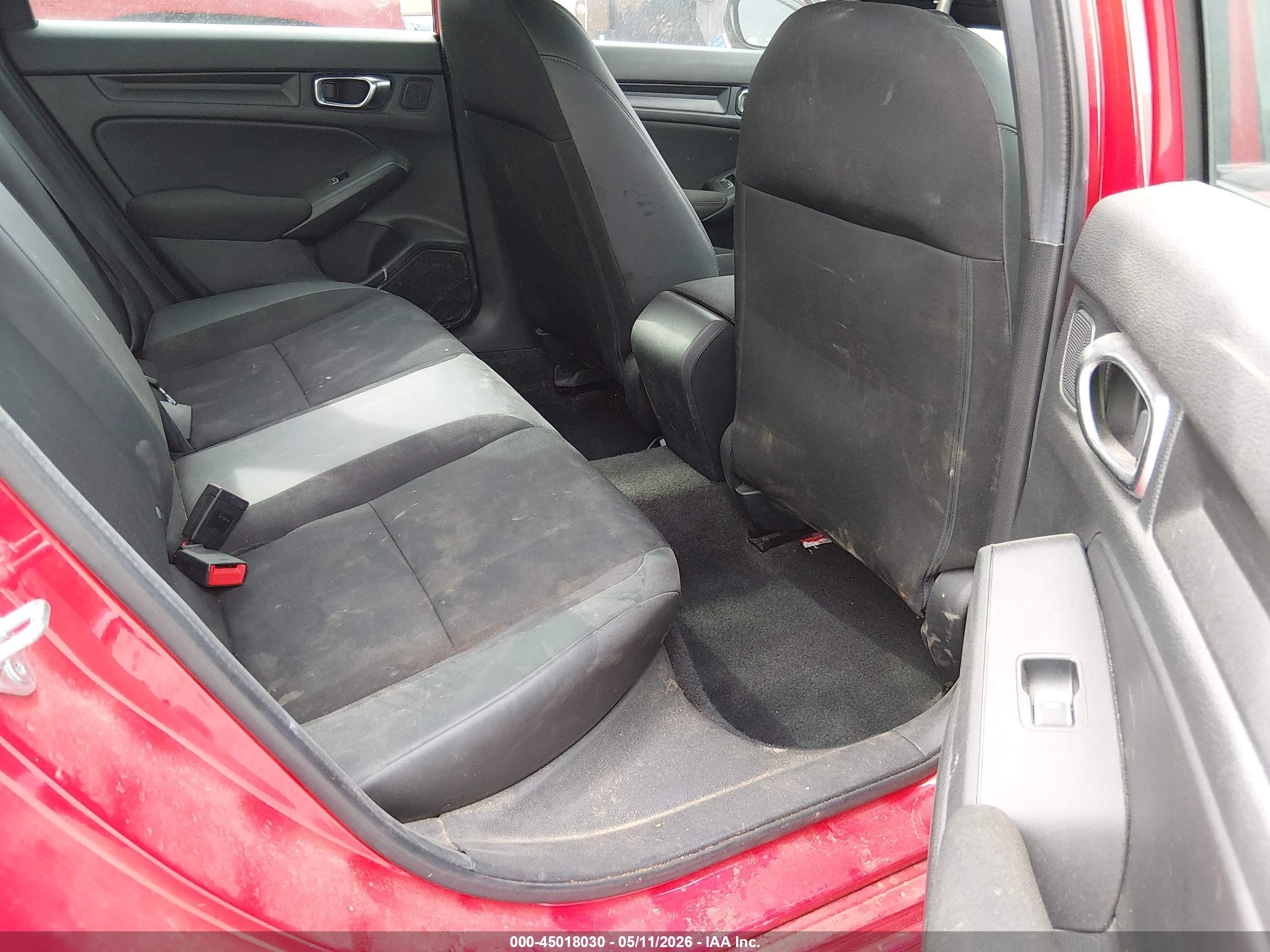 2024 Honda Civic Sport Red vin: 2HGFE2F54RH593852