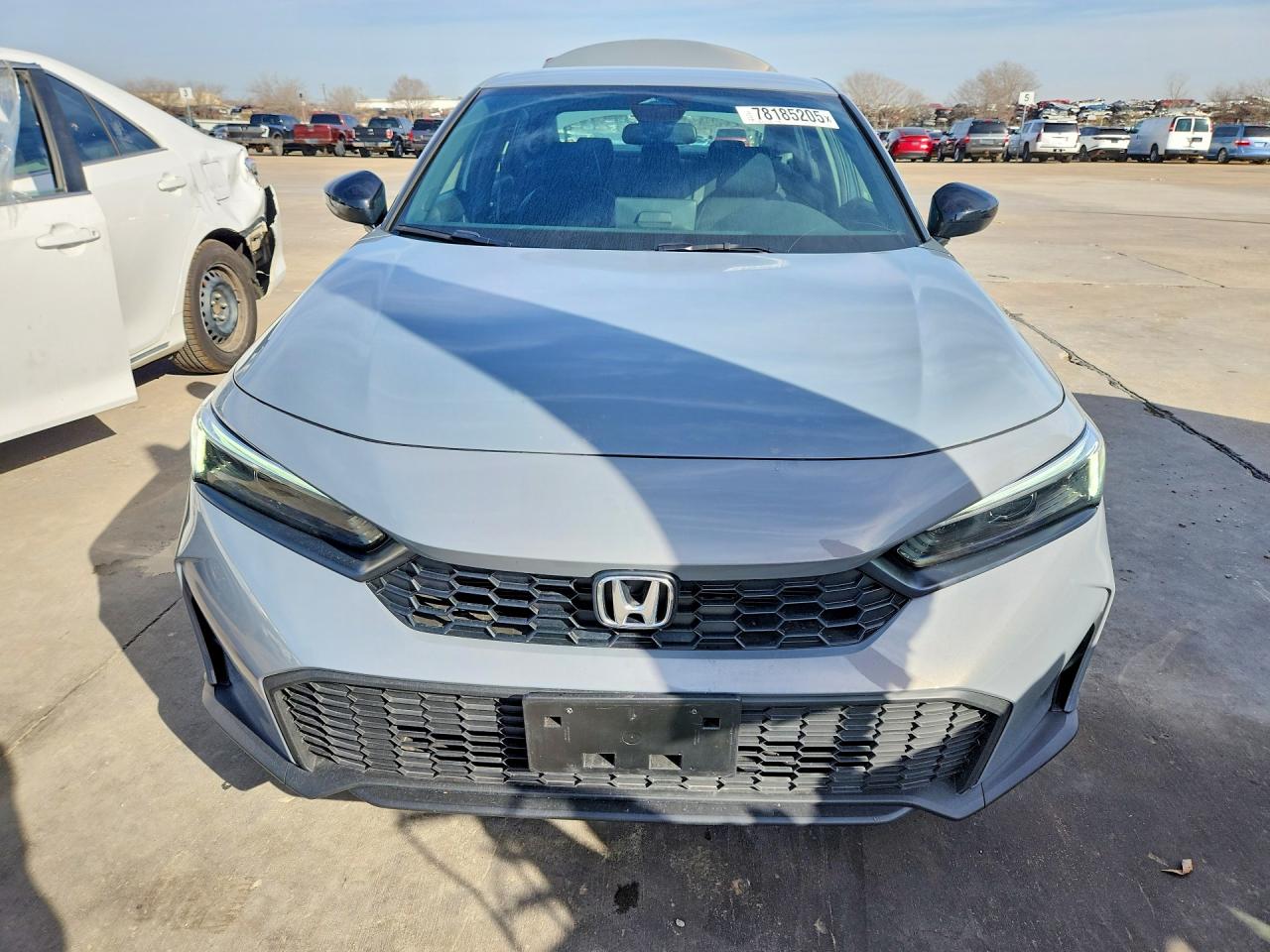 2025 Honda Civic Sport Серый vin: 2HGFE2F54SH602166