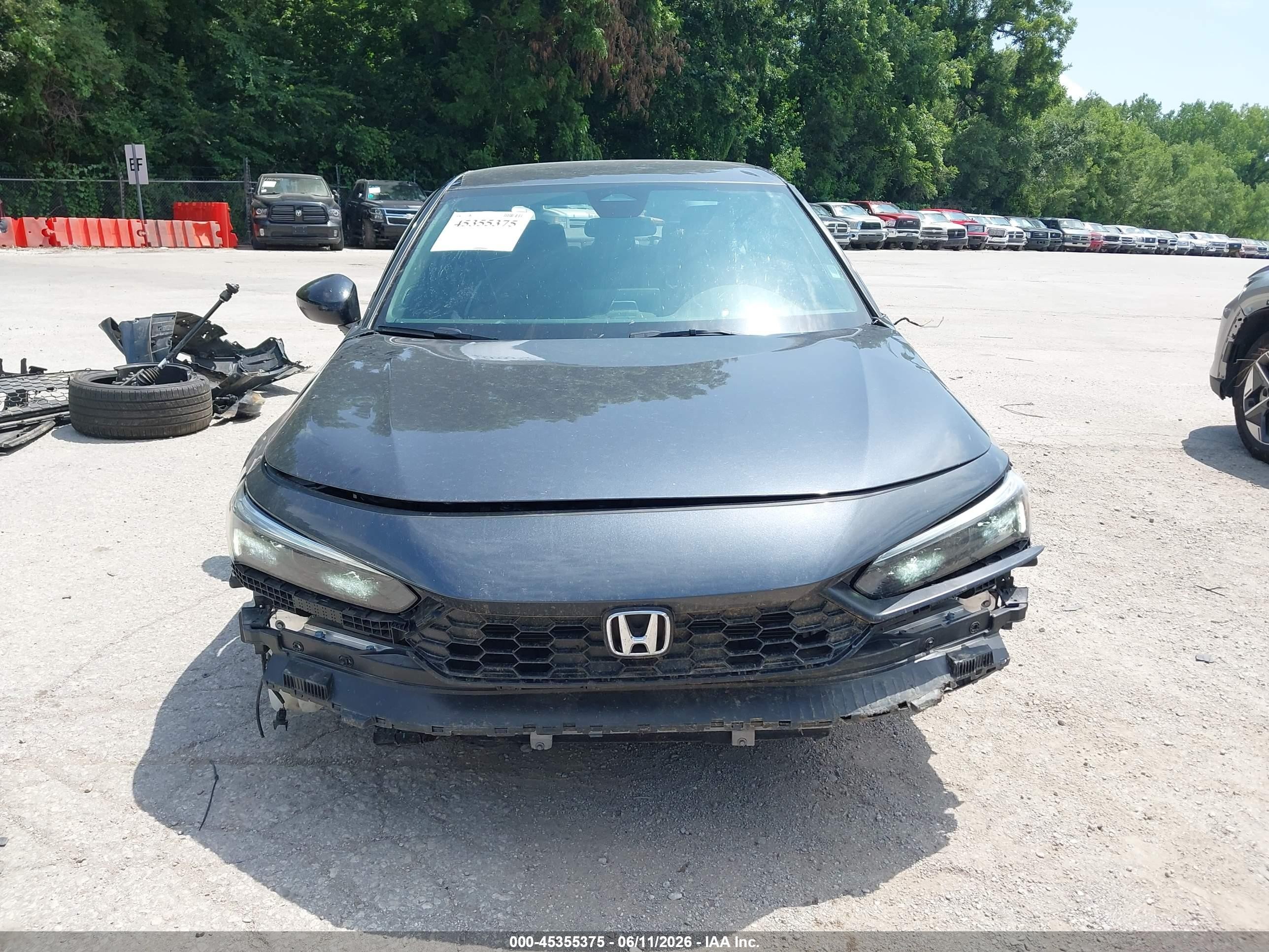 2025 Honda Civic Sport Blue vin: 2HGFE2F54SH603012